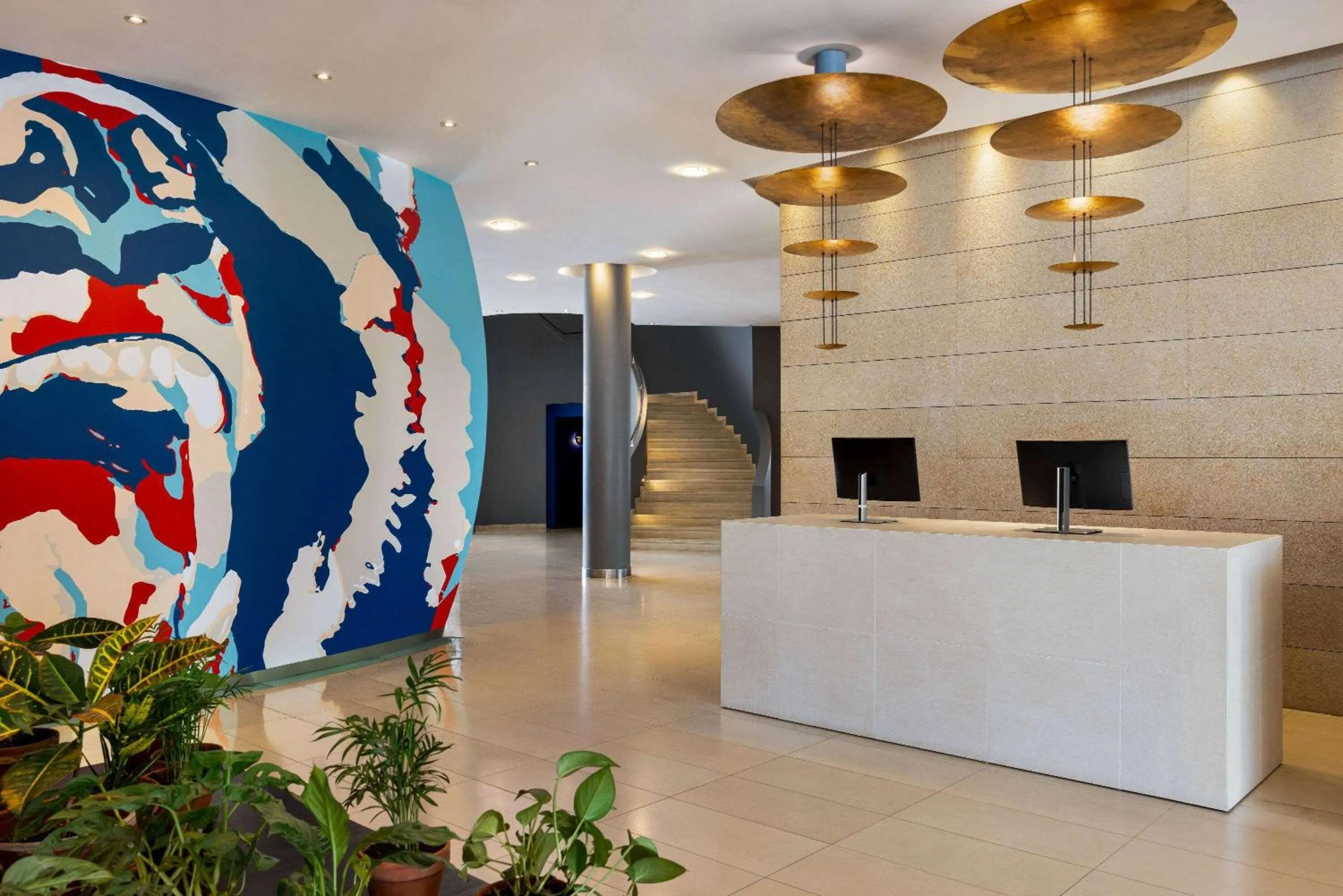 Lobby or reception in Vienna House by Wyndham Andel's Cracow