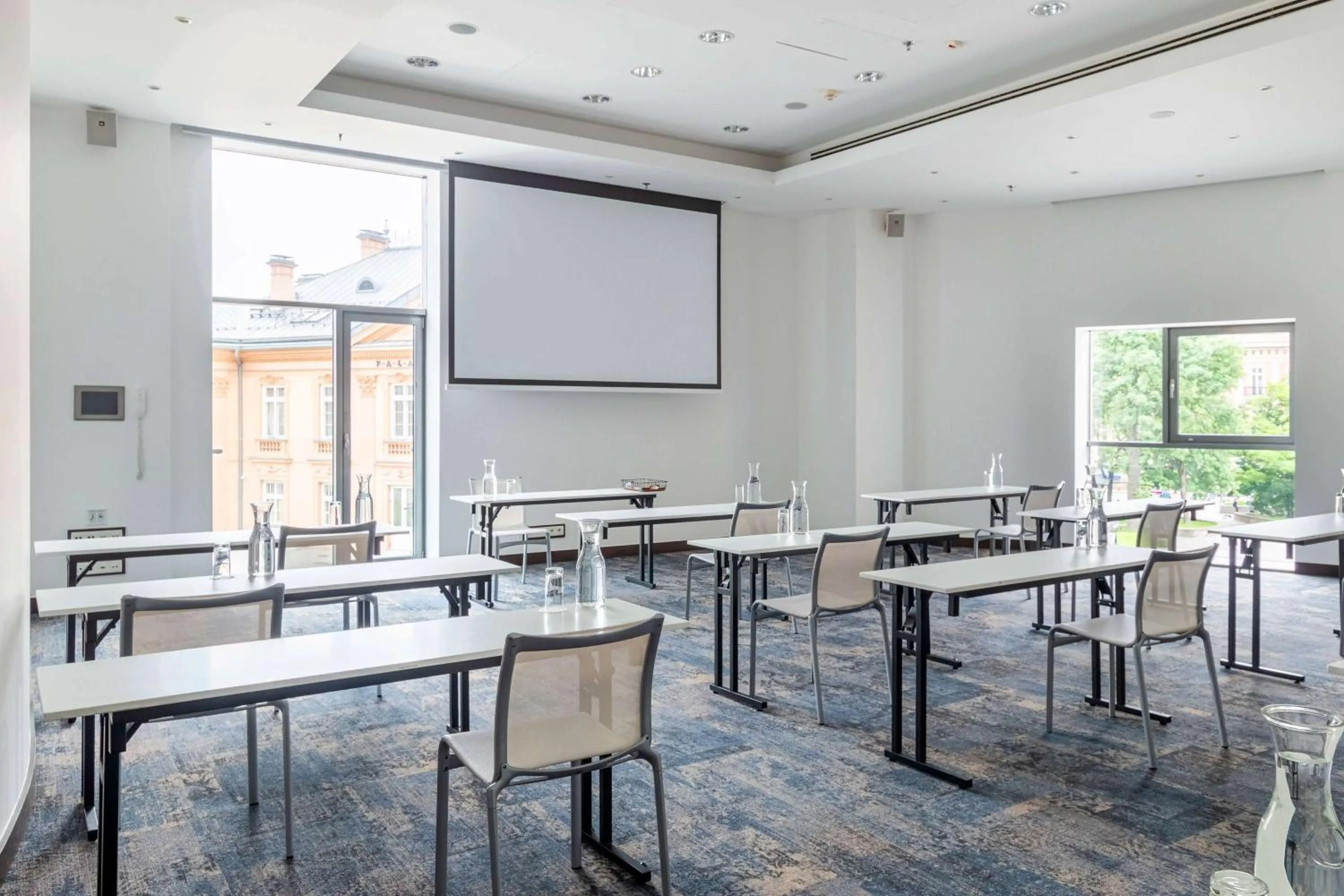 Meeting/conference room in Vienna House by Wyndham Andel's Cracow
