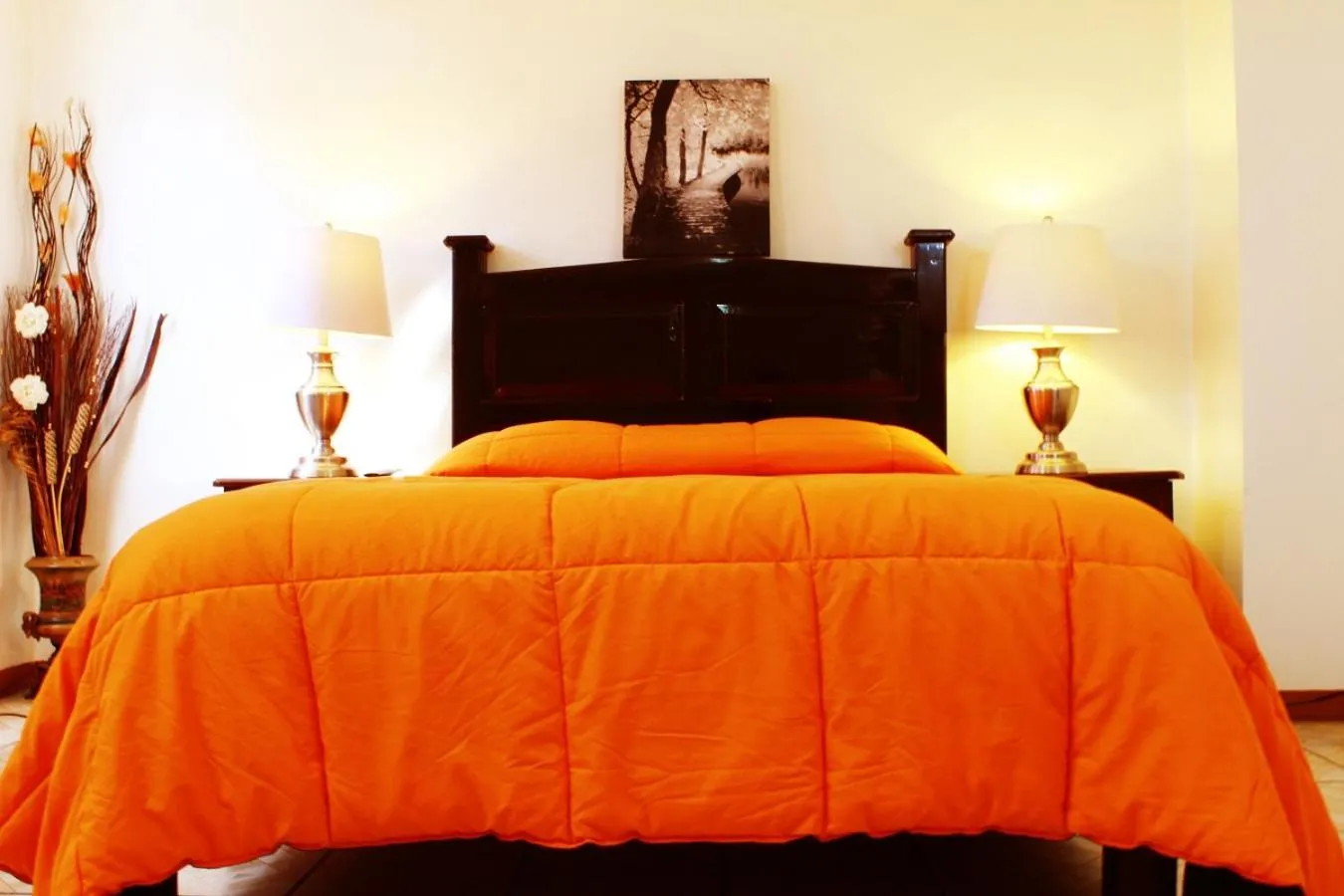 Bed in Hotel Doña Crucita