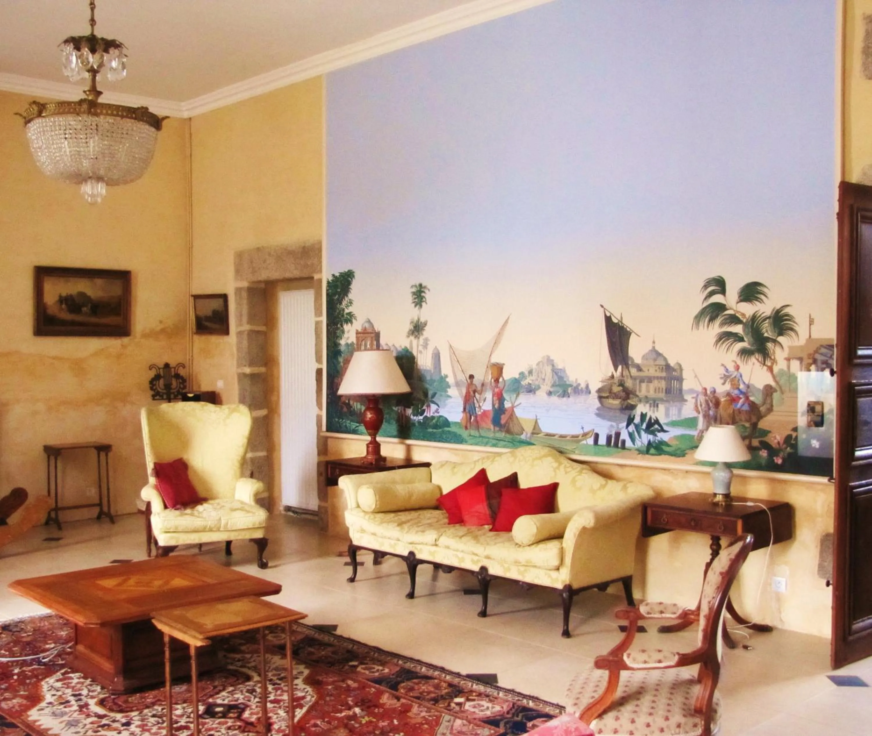 Lounge or bar in Les Trauchandieres de Saint Malo