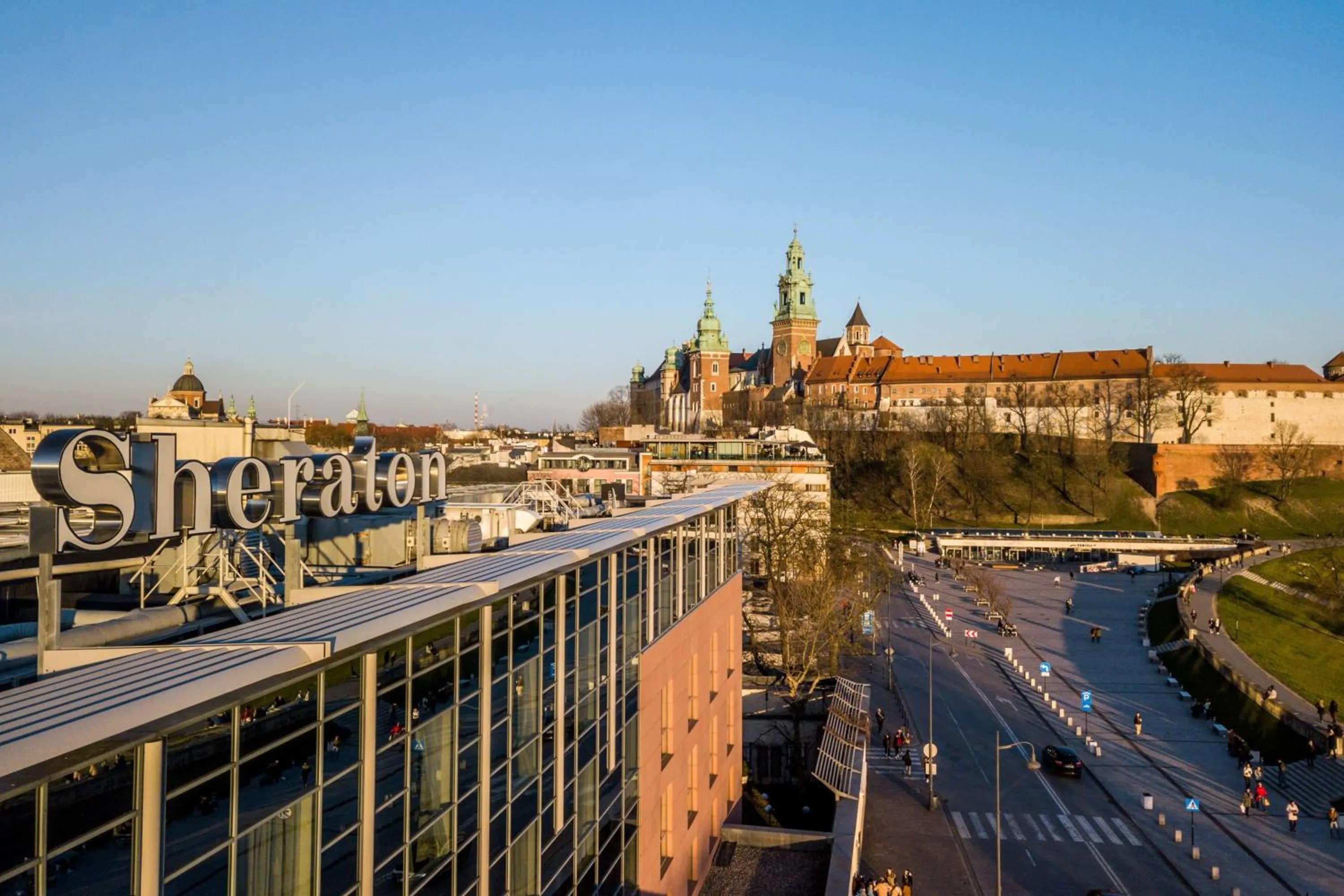 Property building in Sheraton Grand Krakow