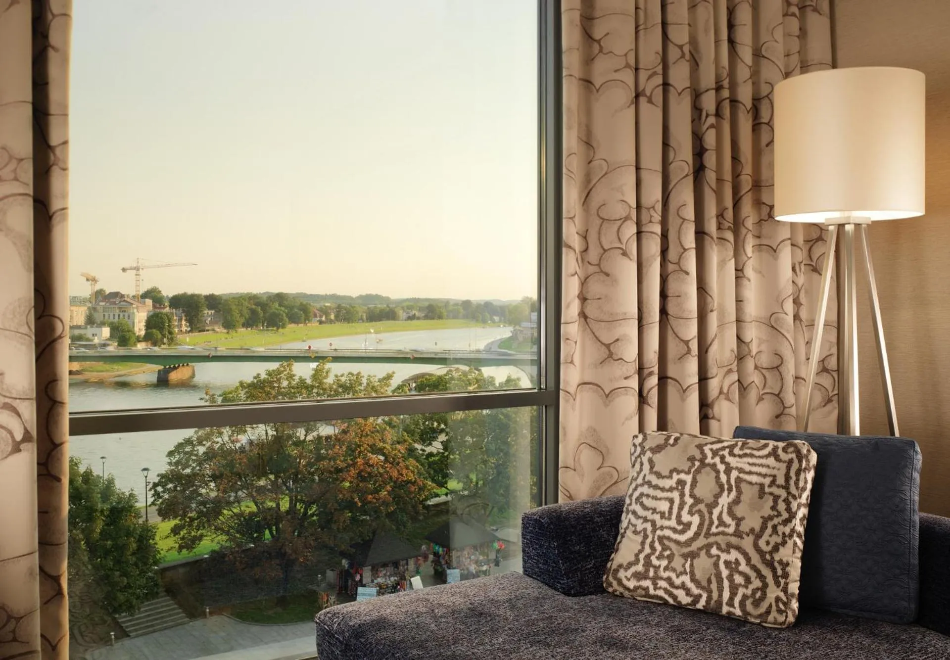 River view in Sheraton Grand Krakow