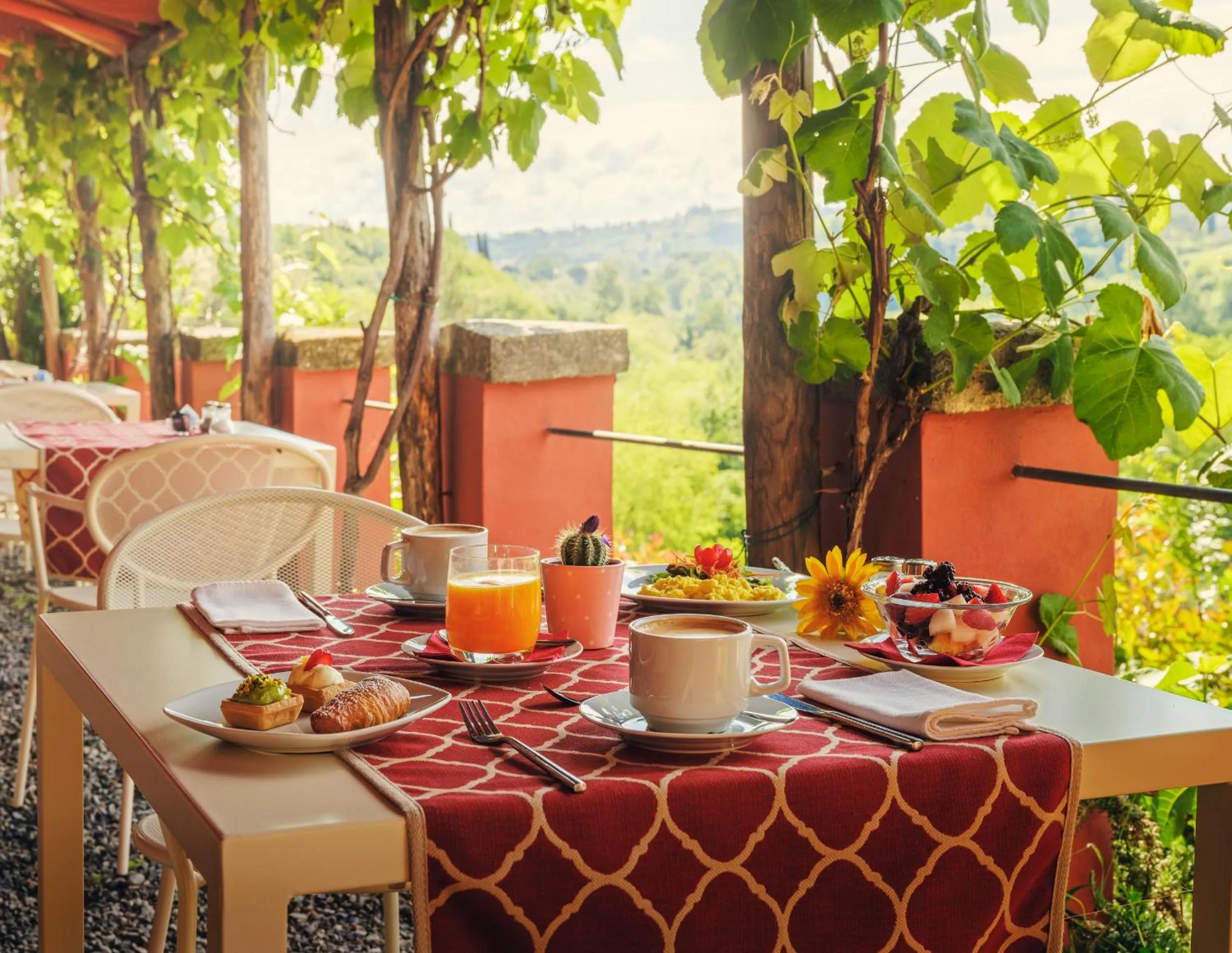 Food and drinks in Il Castello di San Ruffino