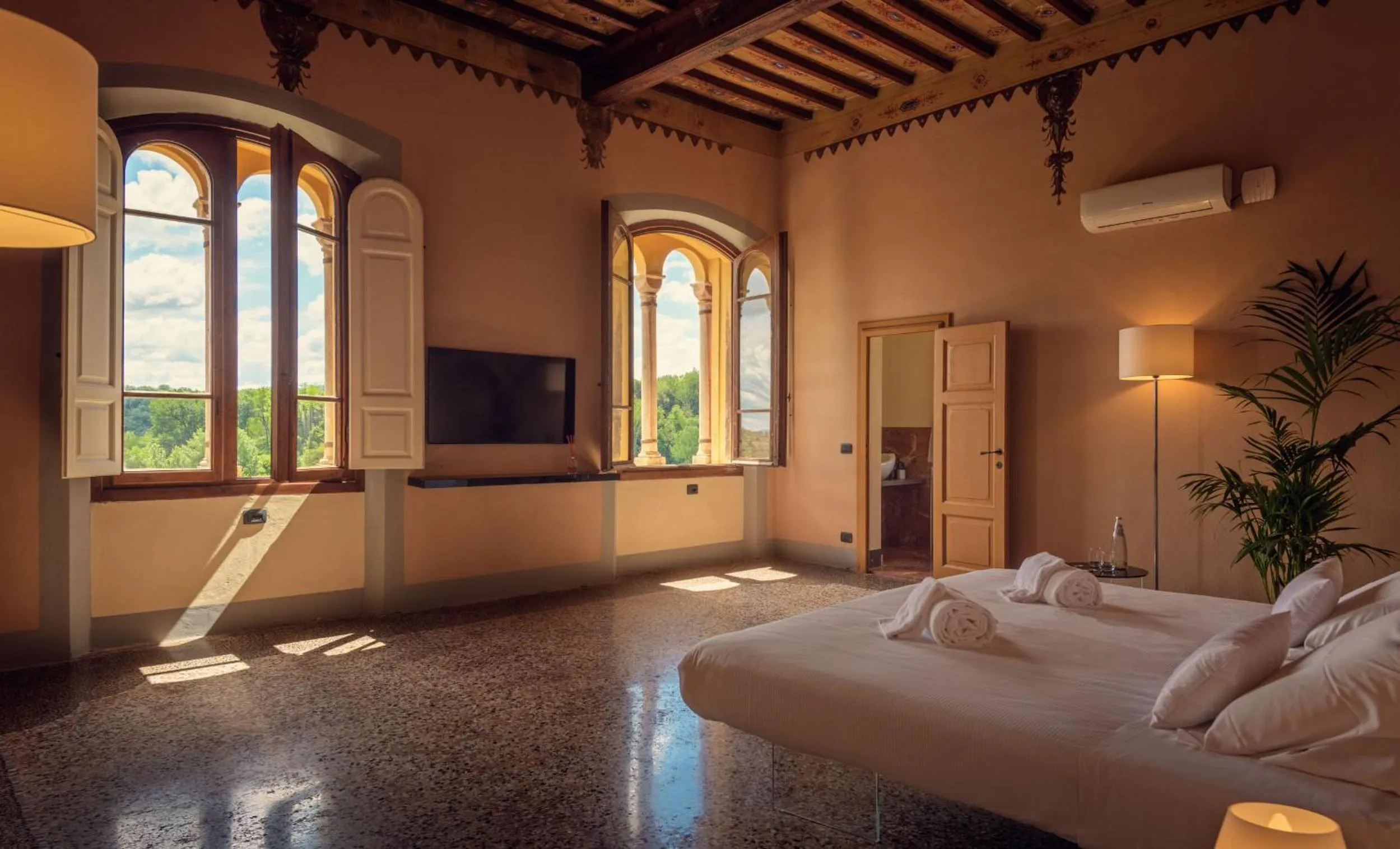 Bed in Il Castello di San Ruffino