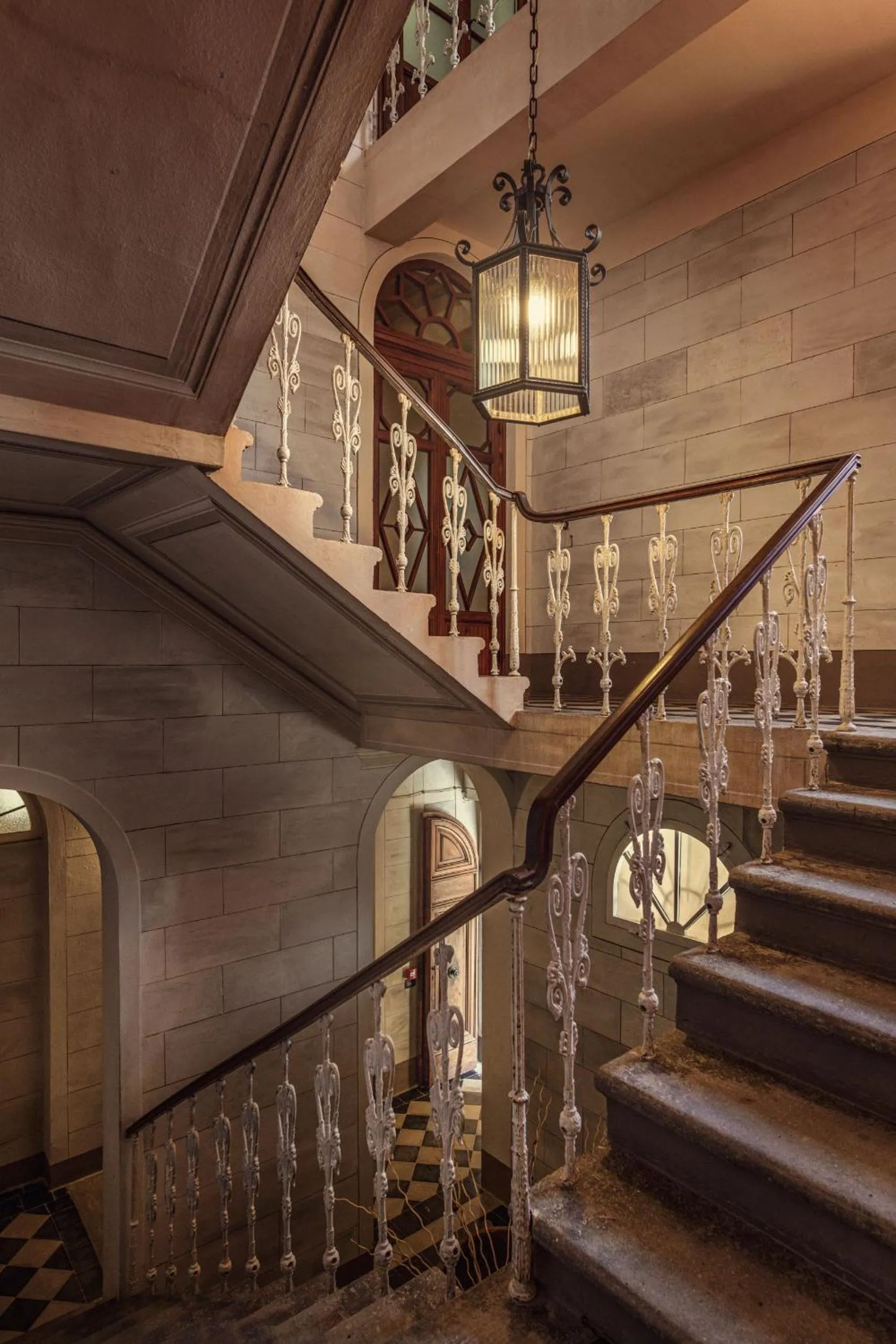 Inner courtyard view in Il Castello di San Ruffino