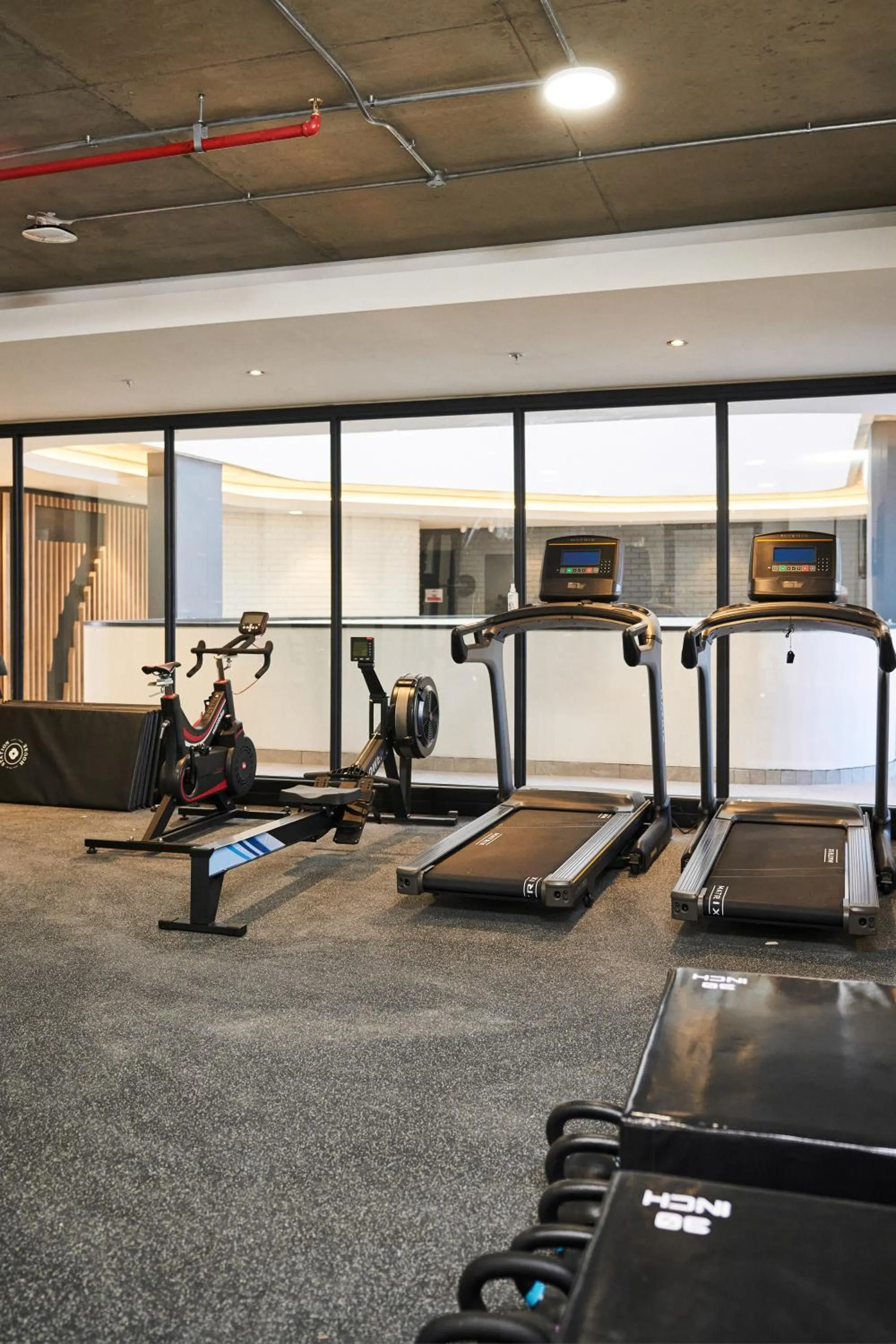 Fitness centre/facilities in Home Suite Hotels Station House
