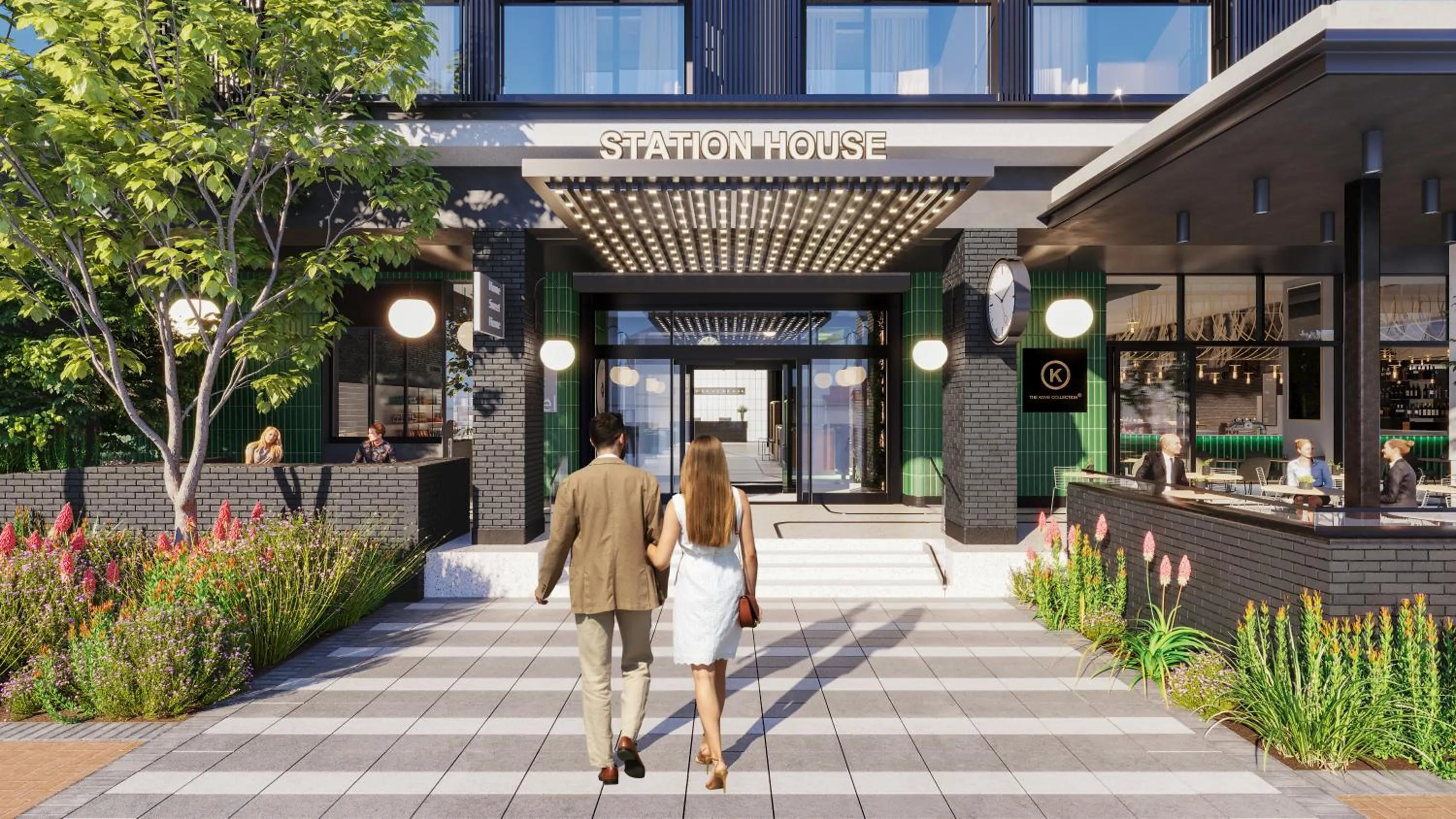 Restaurant/places to eat in Home Suite Hotels Station House