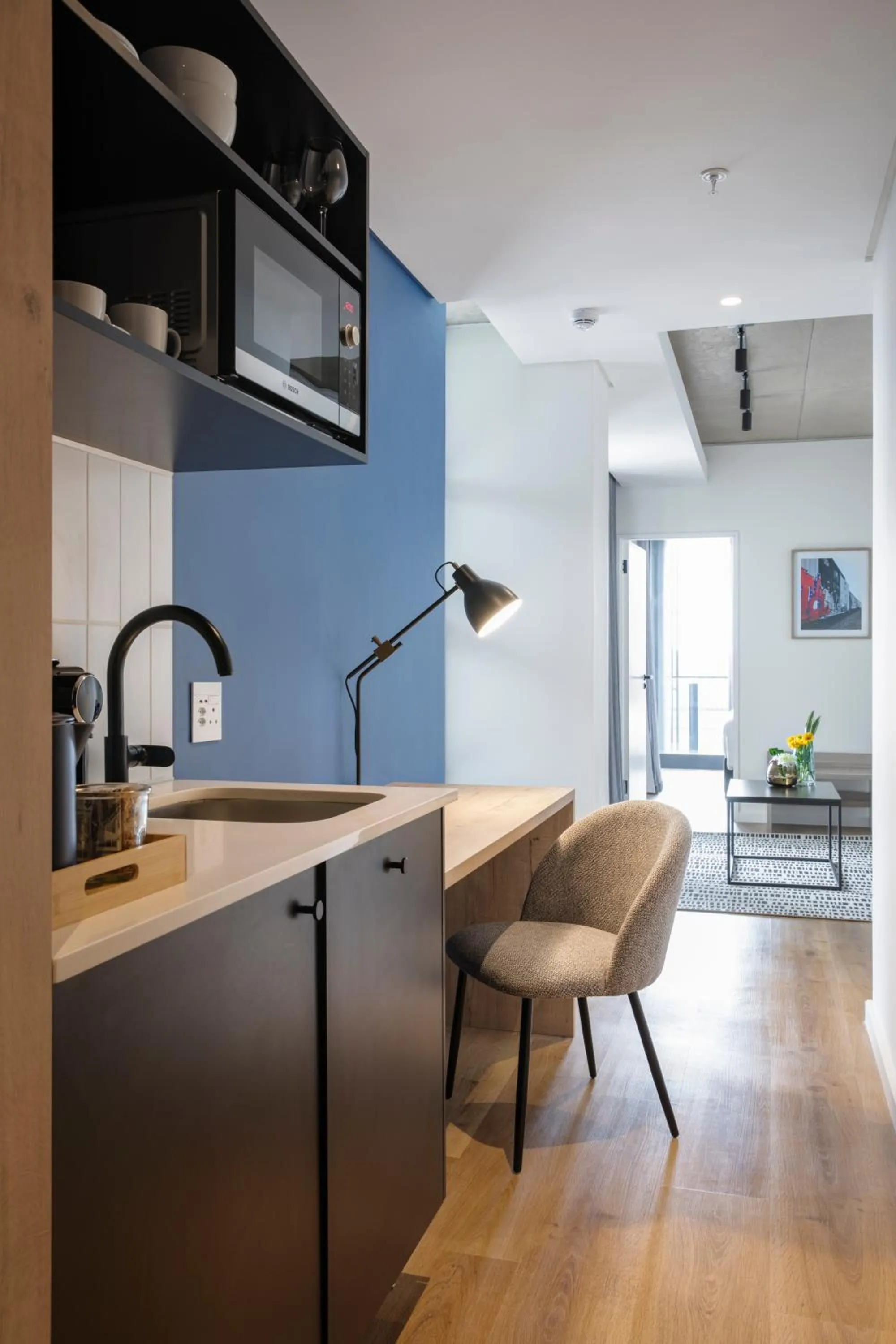 Living room in Home Suite Hotels Station House