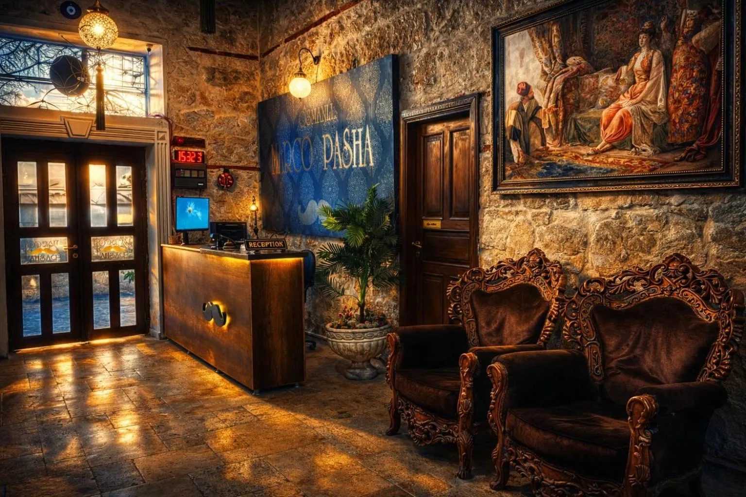 Facade/entrance in Osmanli Marco Pasha Hotel