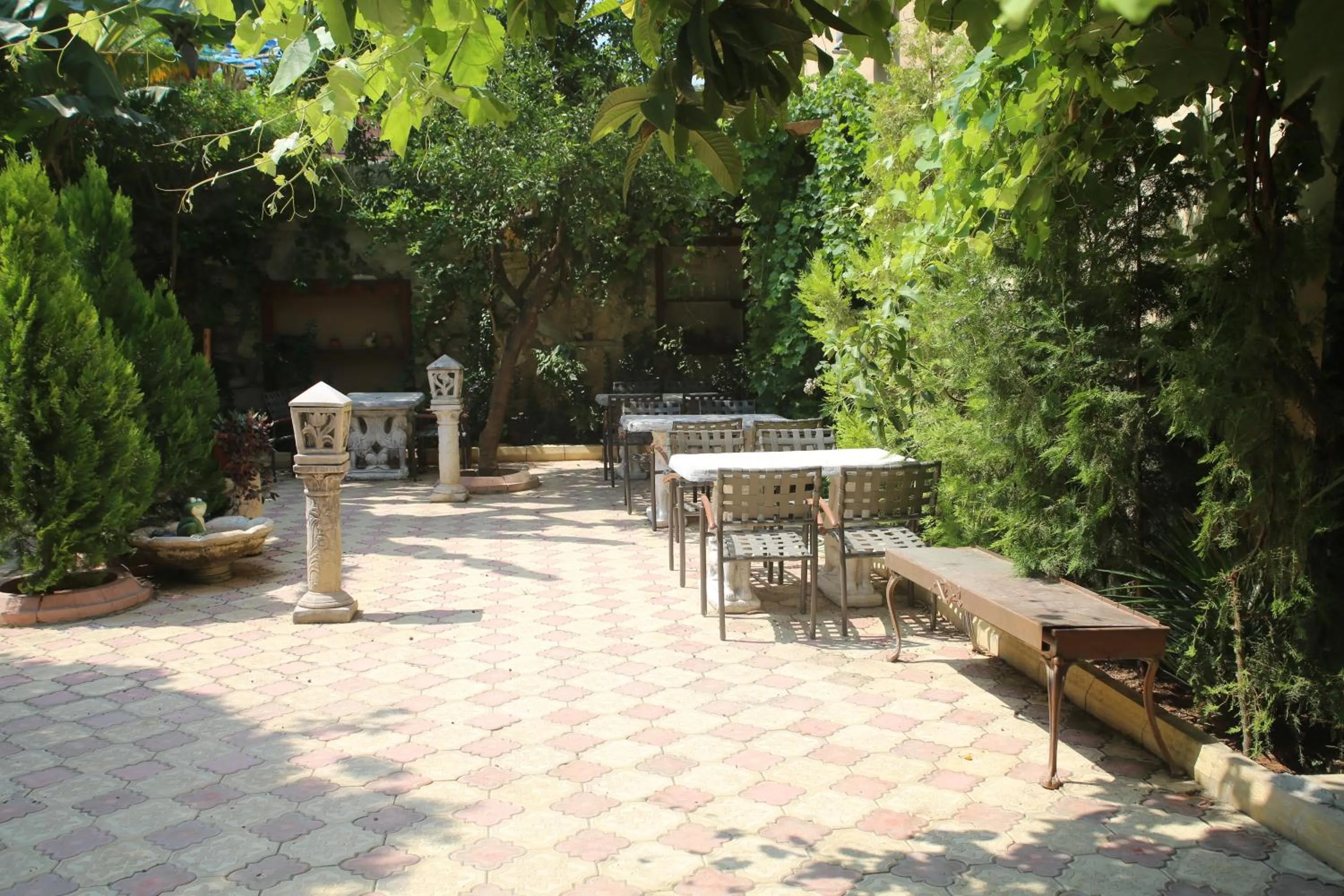 Garden in Osmanli Marco Pasha Hotel