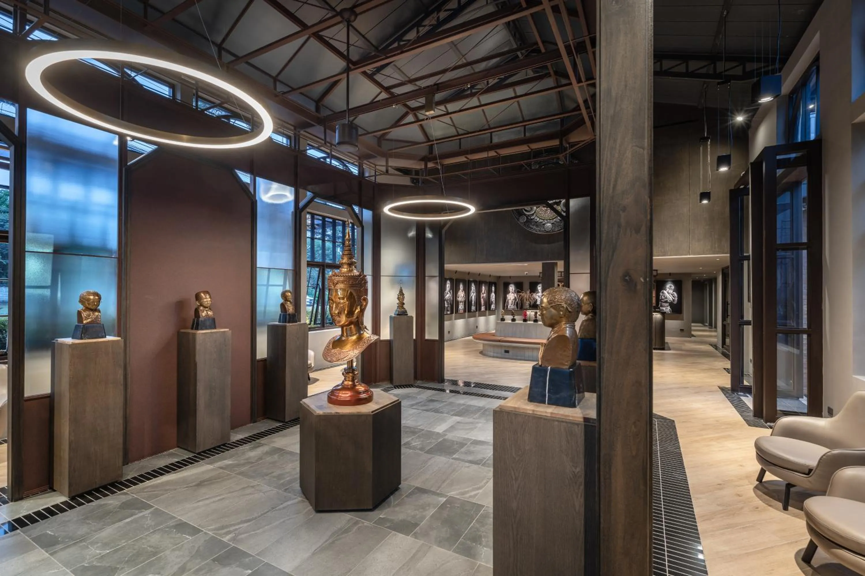 Lobby or reception in Thai Fight Hotel