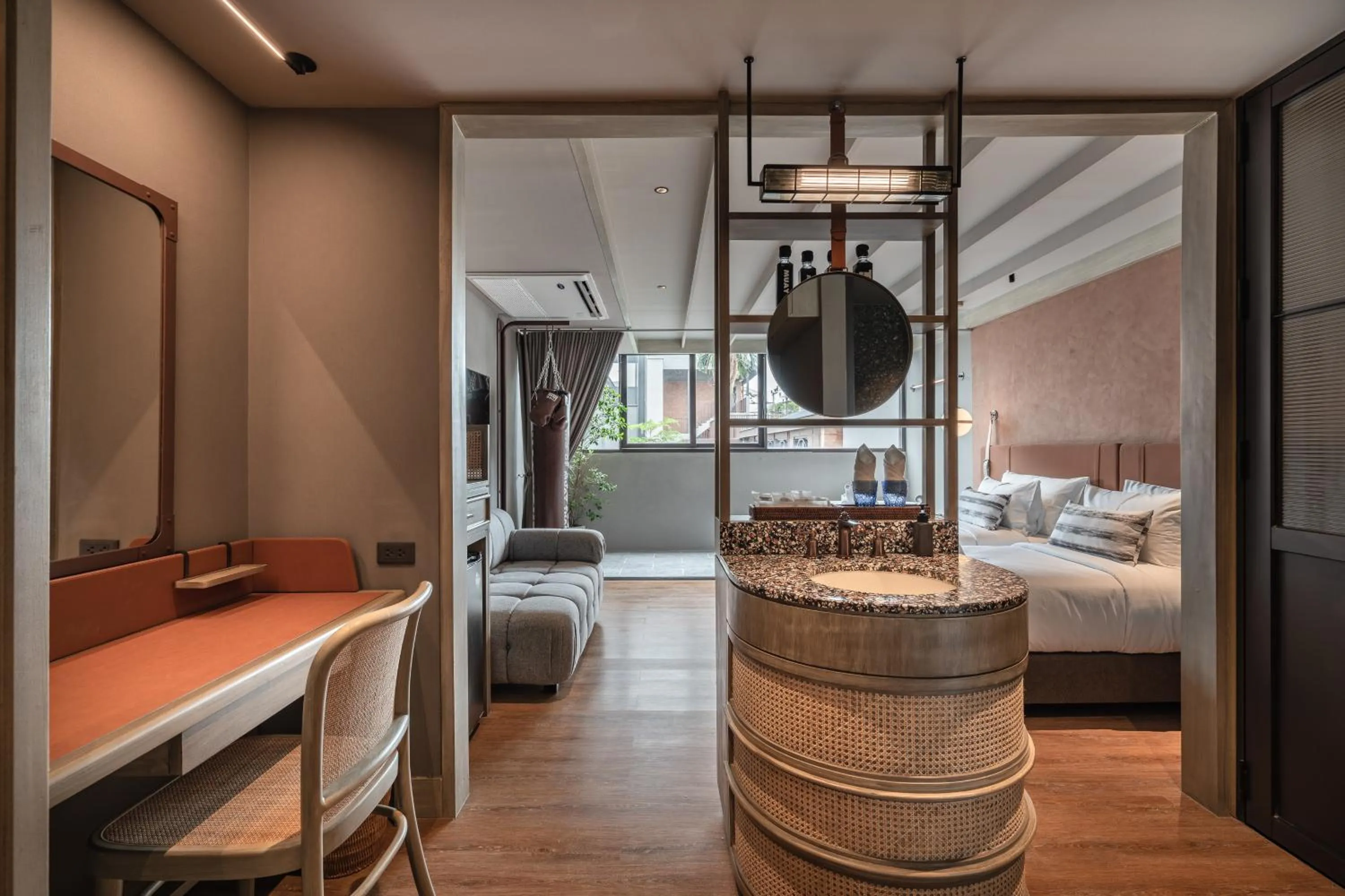 Bedroom, Bed in Thai Fight Hotel