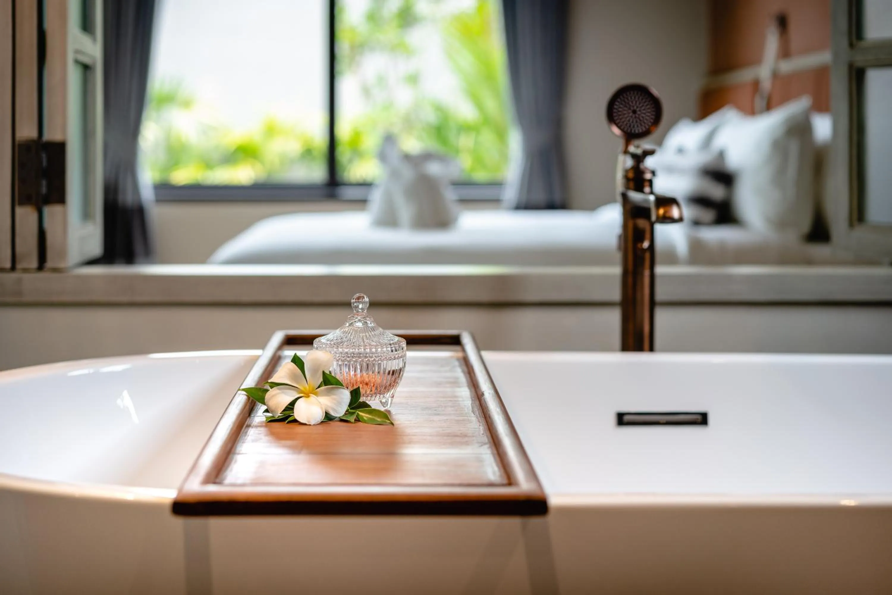 Bathroom, Bed in Thai Fight Hotel