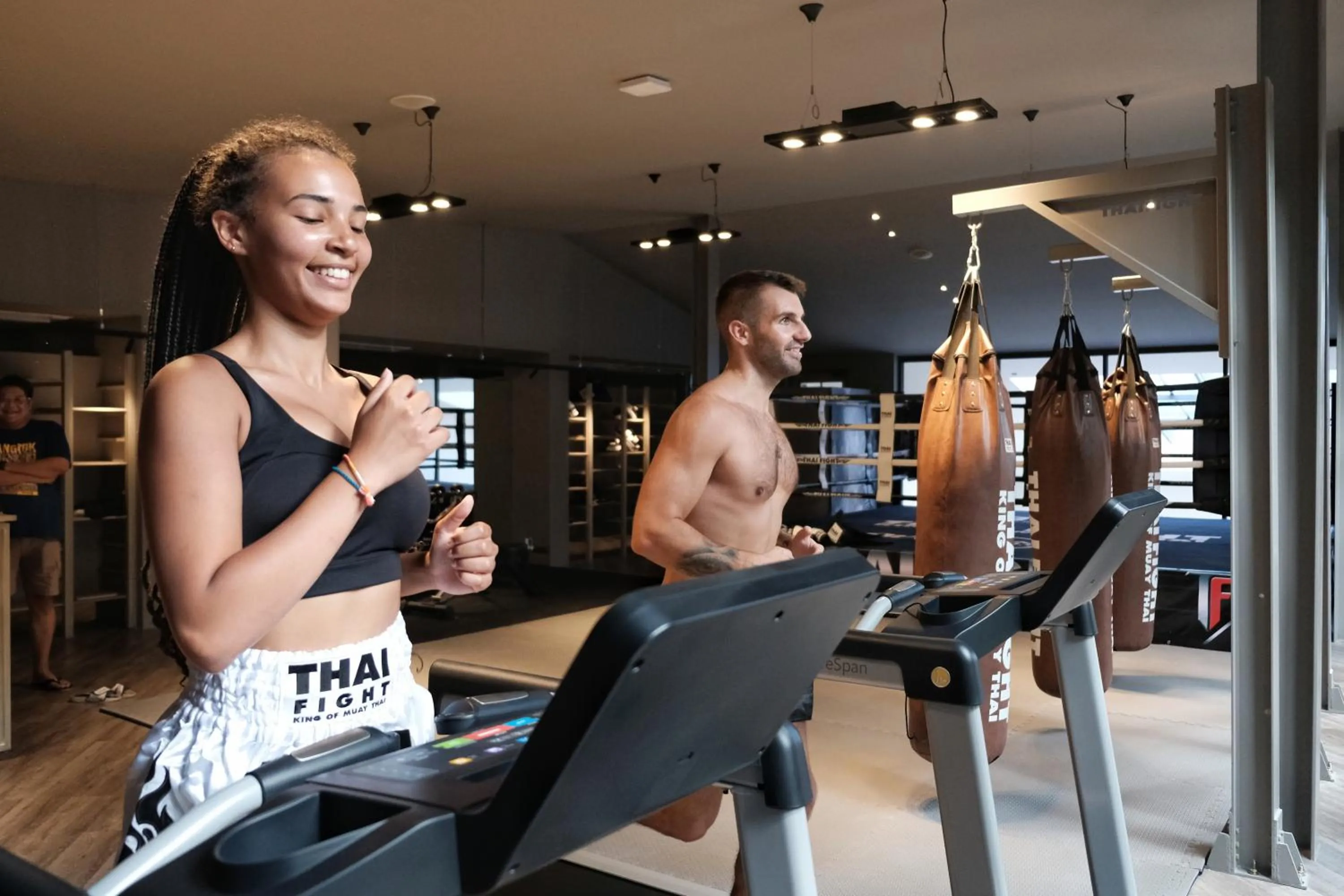 Fitness centre/facilities in Thai Fight Hotel