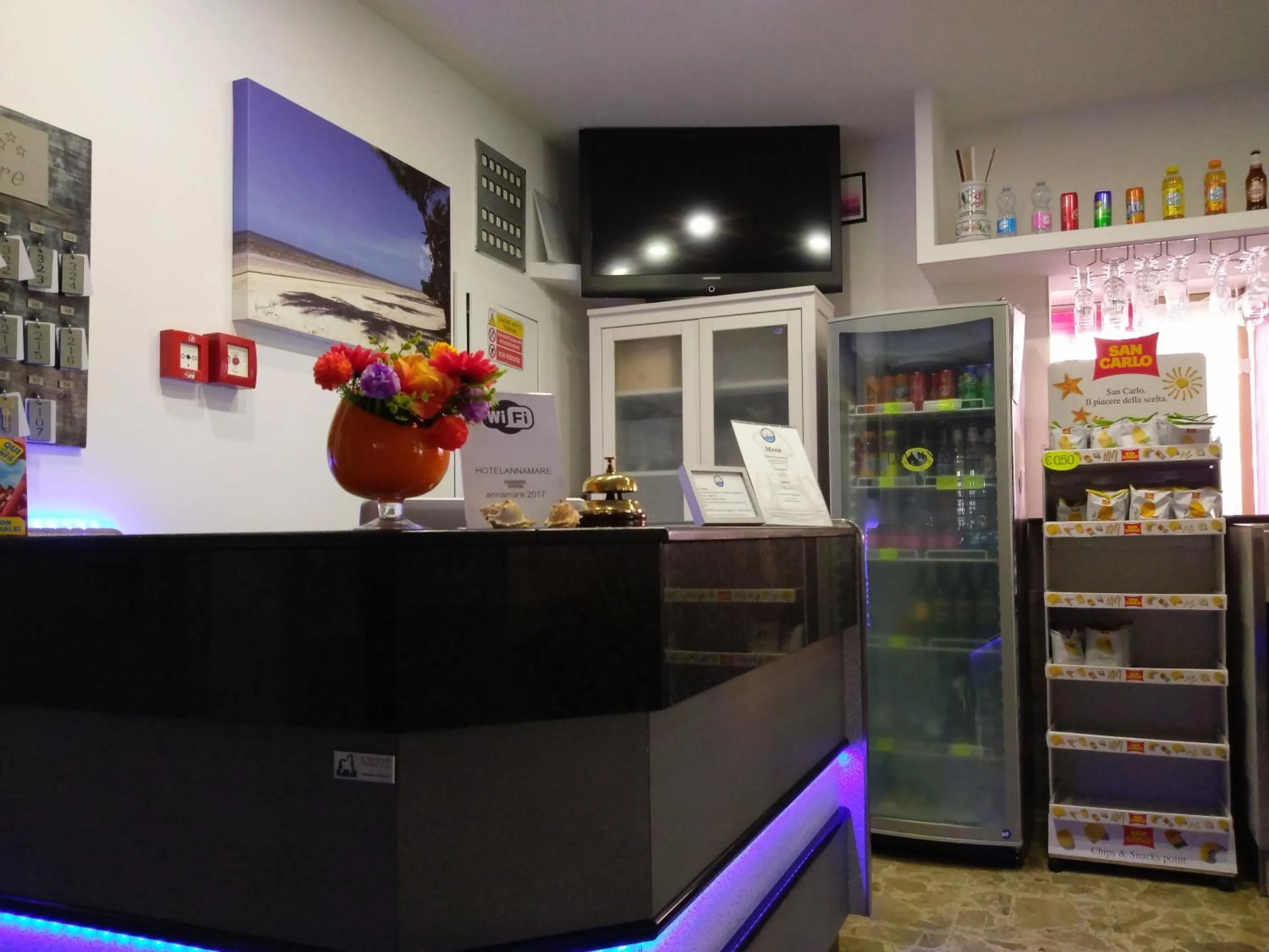 Lobby or reception in Hotel AnnaMare