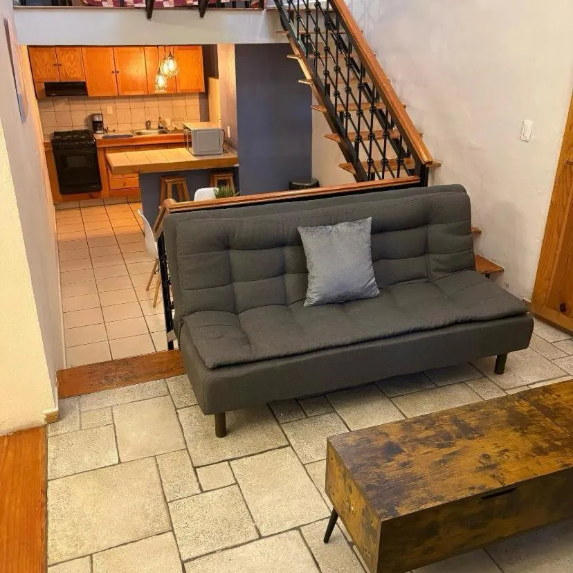 Living room in Hotel Meson de Carolina