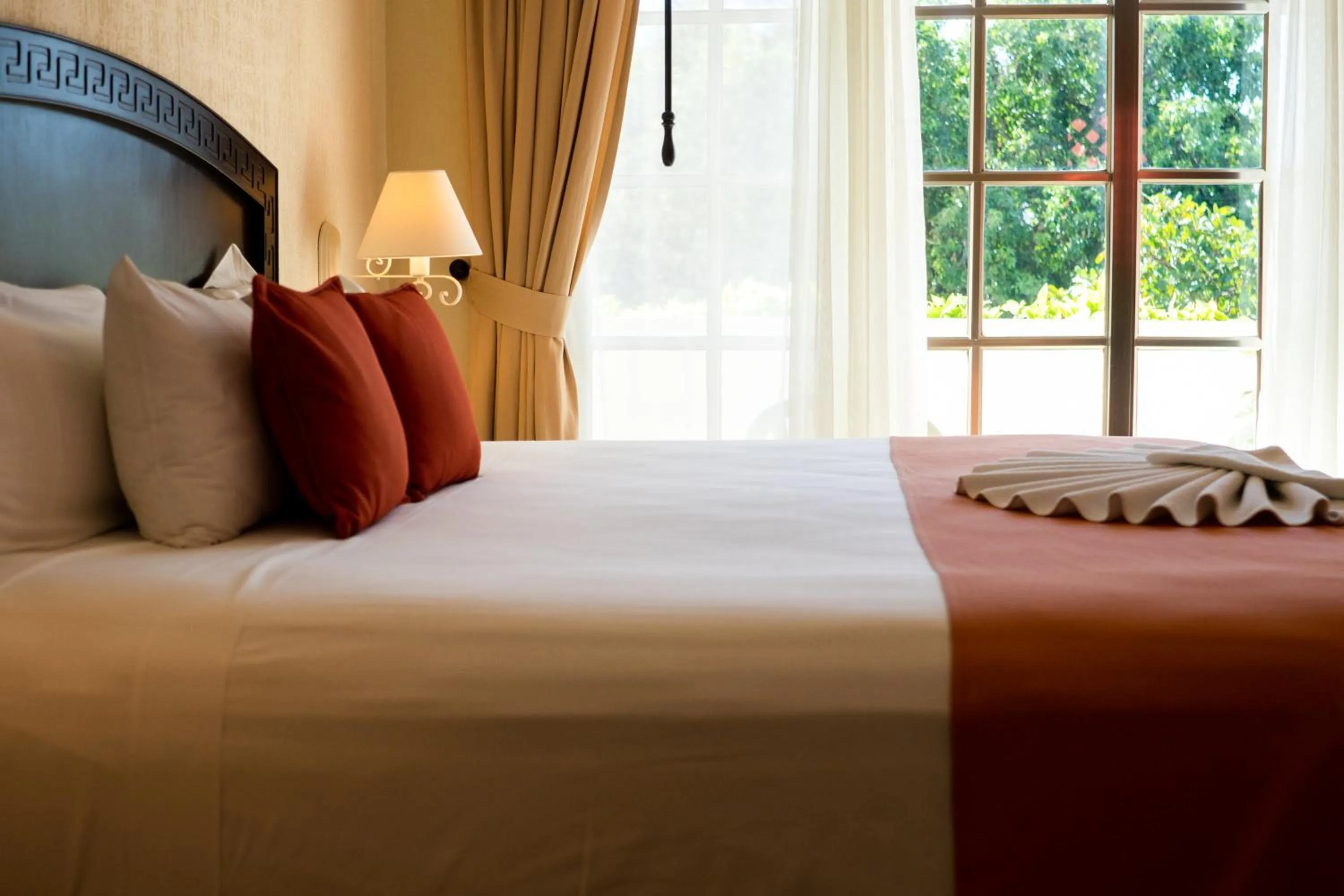 Bed in Posada Sian Kaan Playa del Carmen - Wellness Oriented Hotel