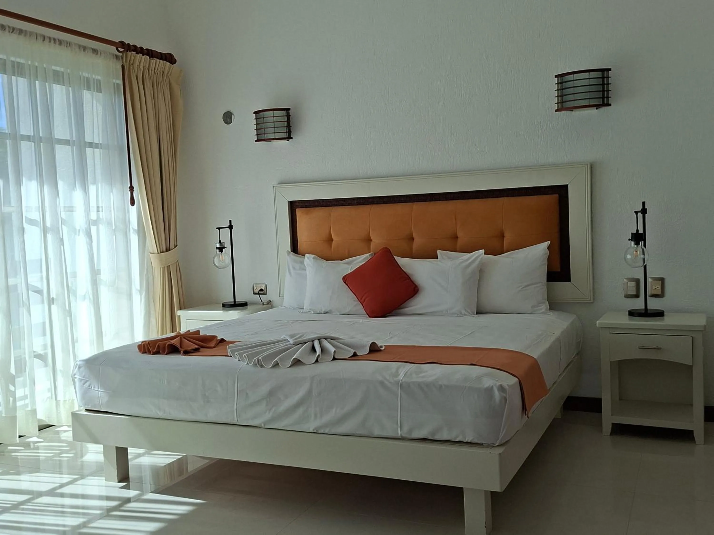 Bed in Posada Sian Kaan Playa del Carmen - Wellness Oriented Hotel