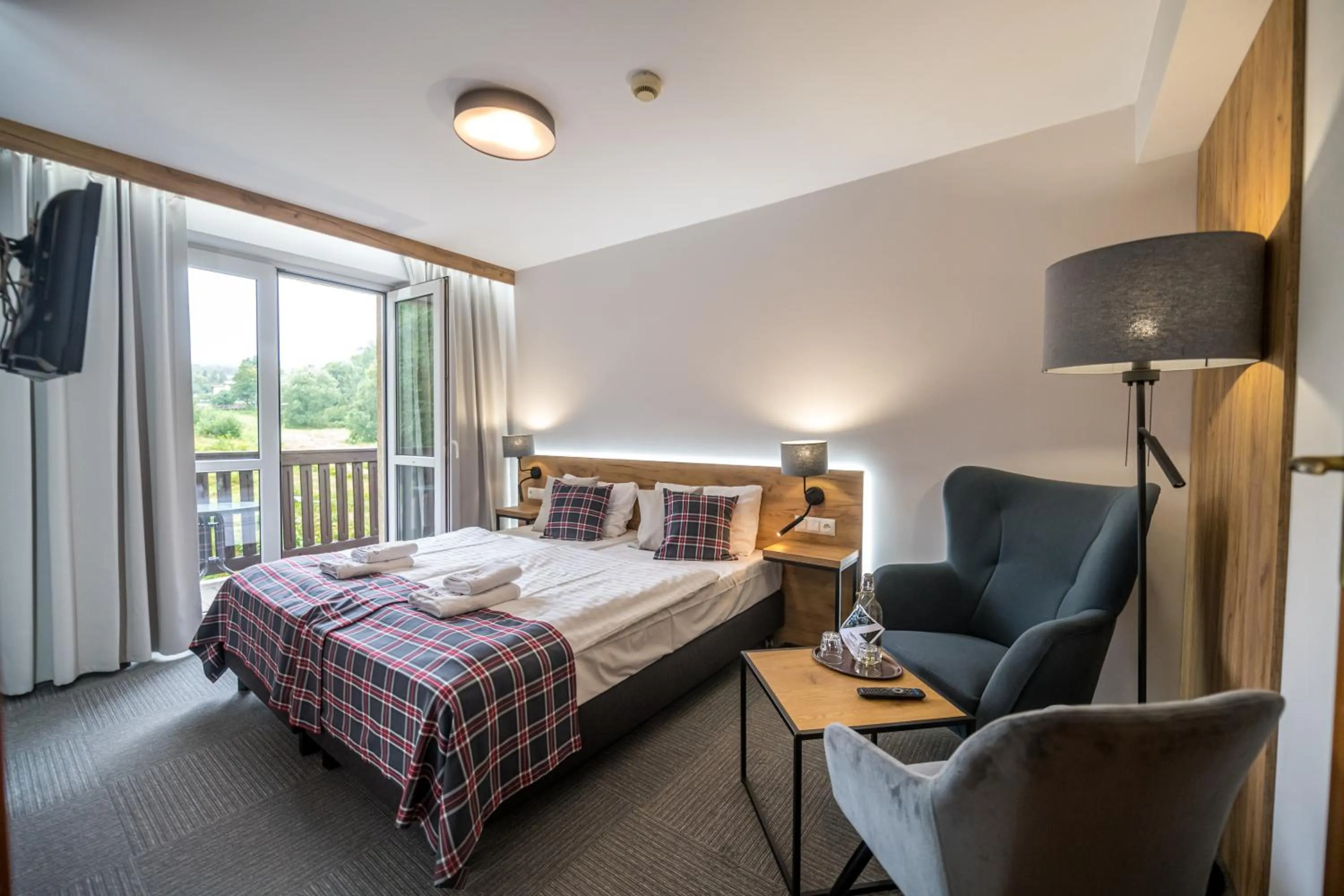 View (from property/room), Bed in Nowa - Ski SPA Hotel