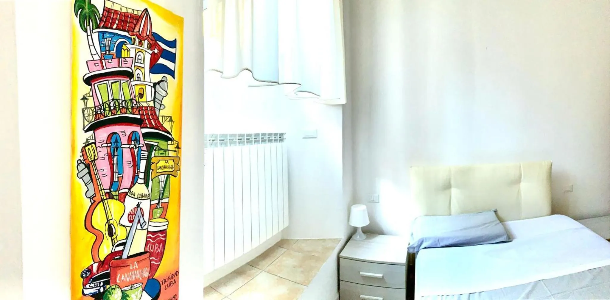 Bedroom, Bed in Casa particular underground