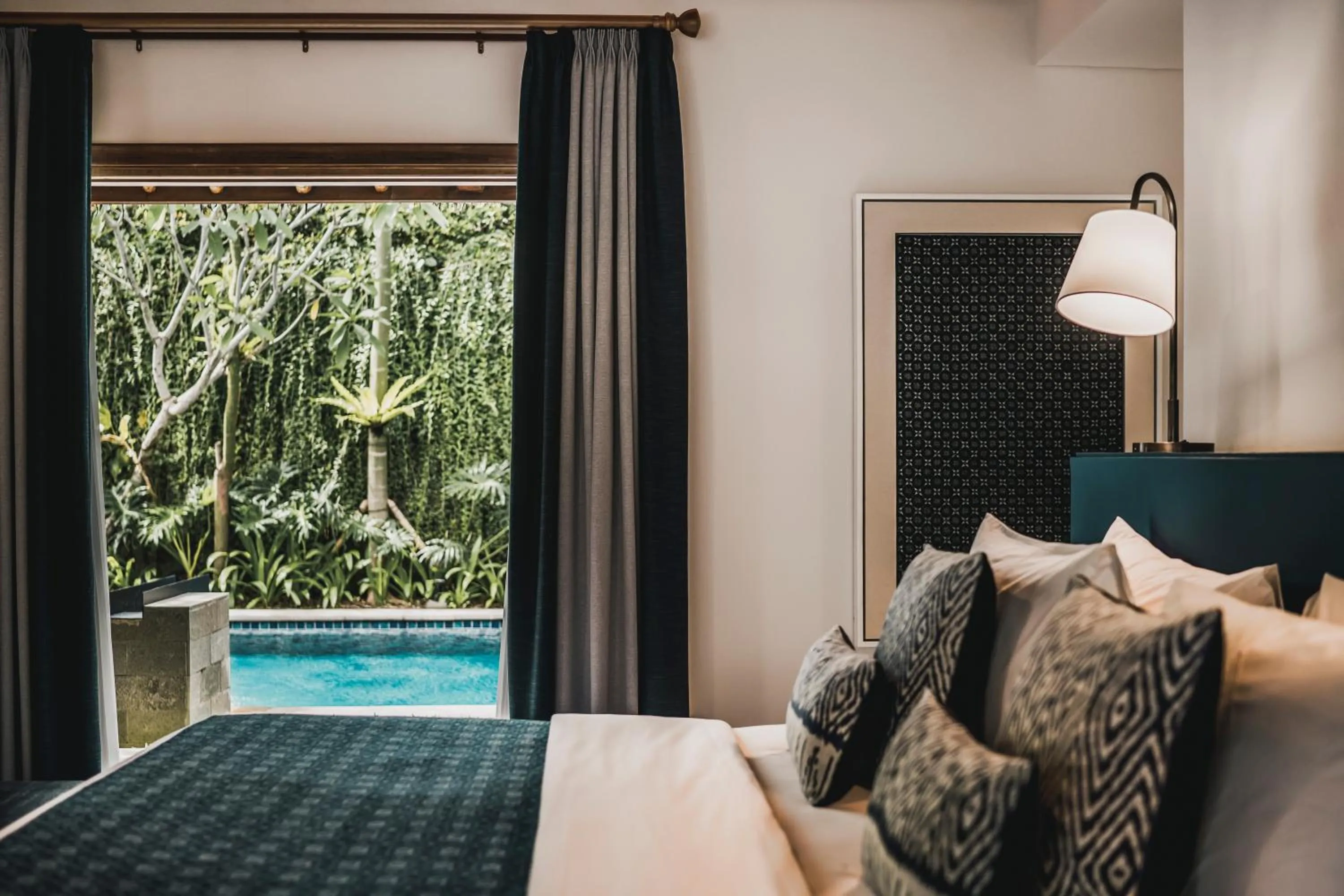 Bed in Kharista Villas & Retreat by Ekosistem