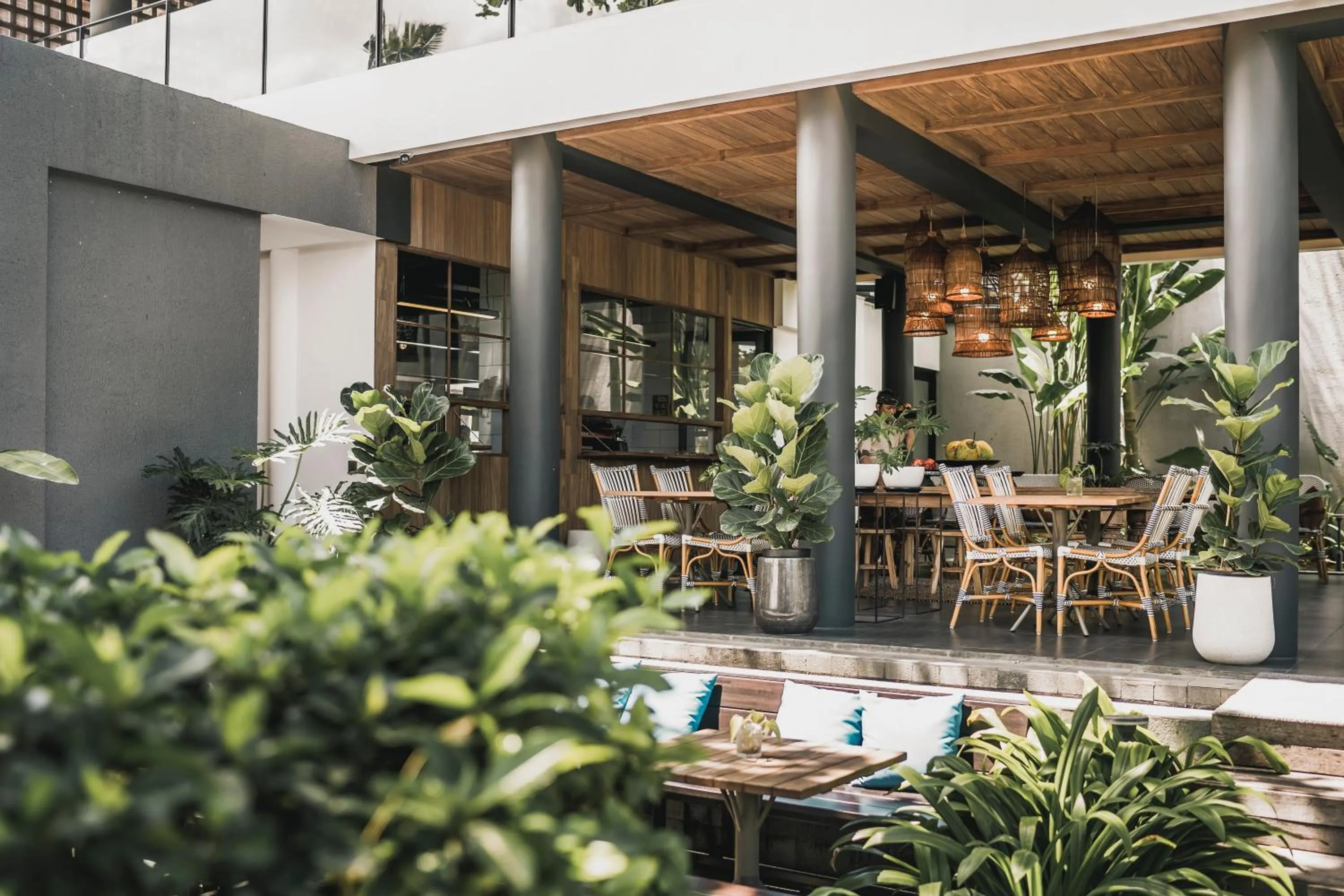 Restaurant/places to eat in Kharista Villas & Retreat by Ekosistem