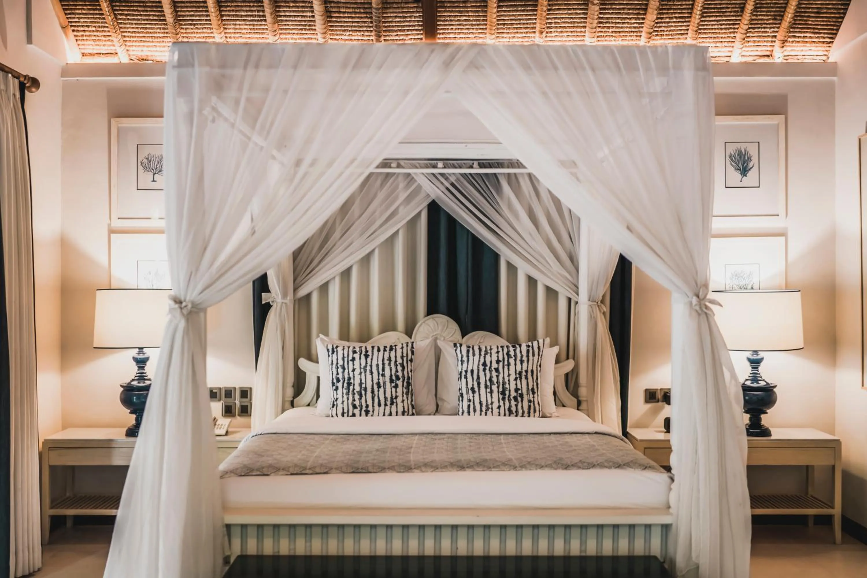 Bed in Kharista Villas & Retreat by Ekosistem