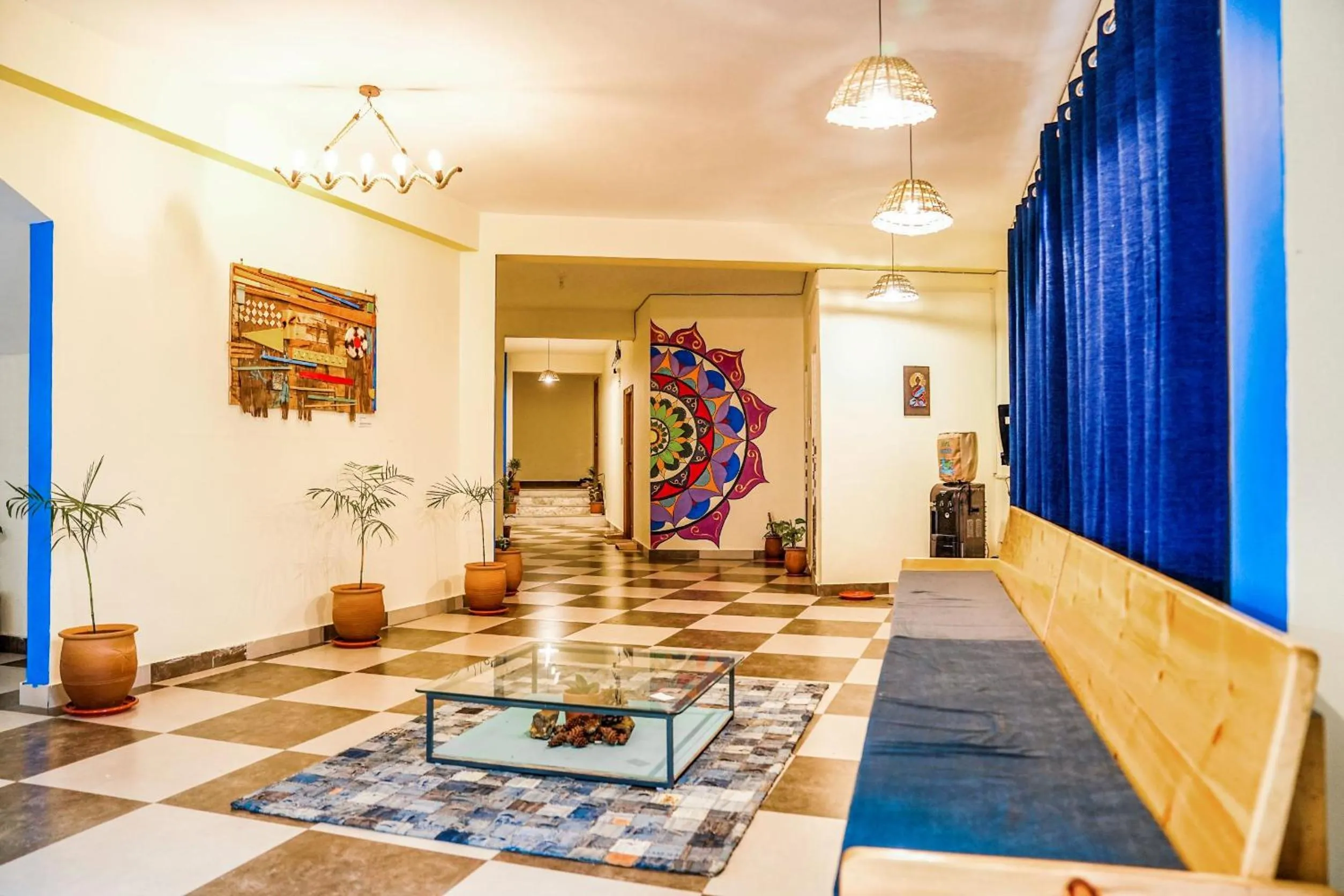 Living room in Chokling ArtHouse - The Treasure of Himalayas