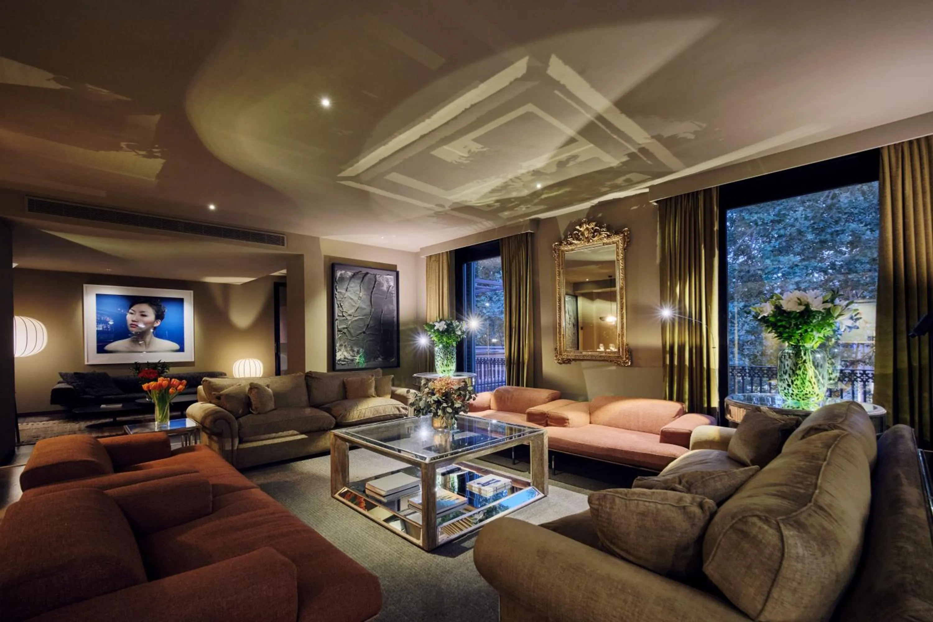 Living room in Can Alomar Hotel