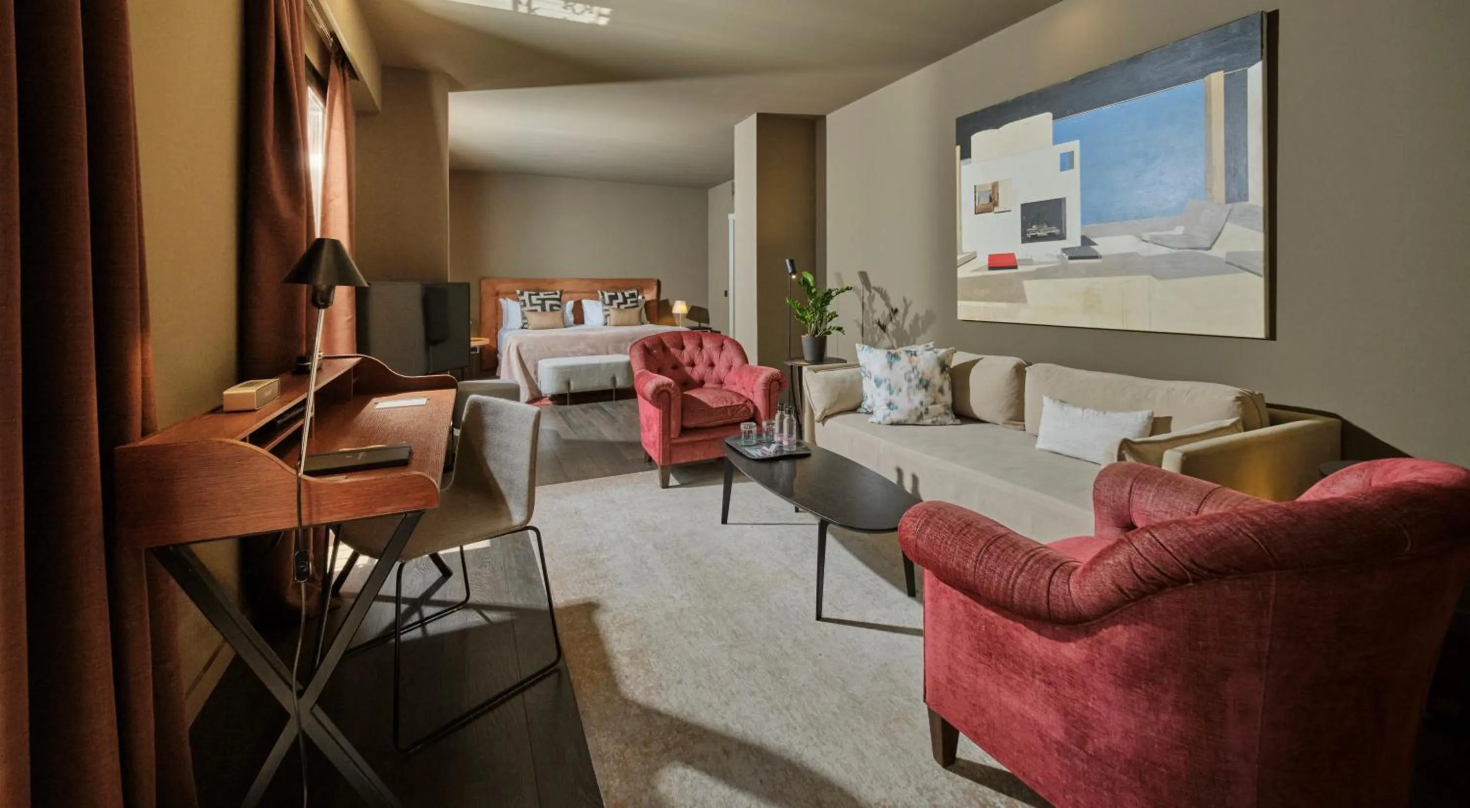 Bedroom in Can Alomar Hotel