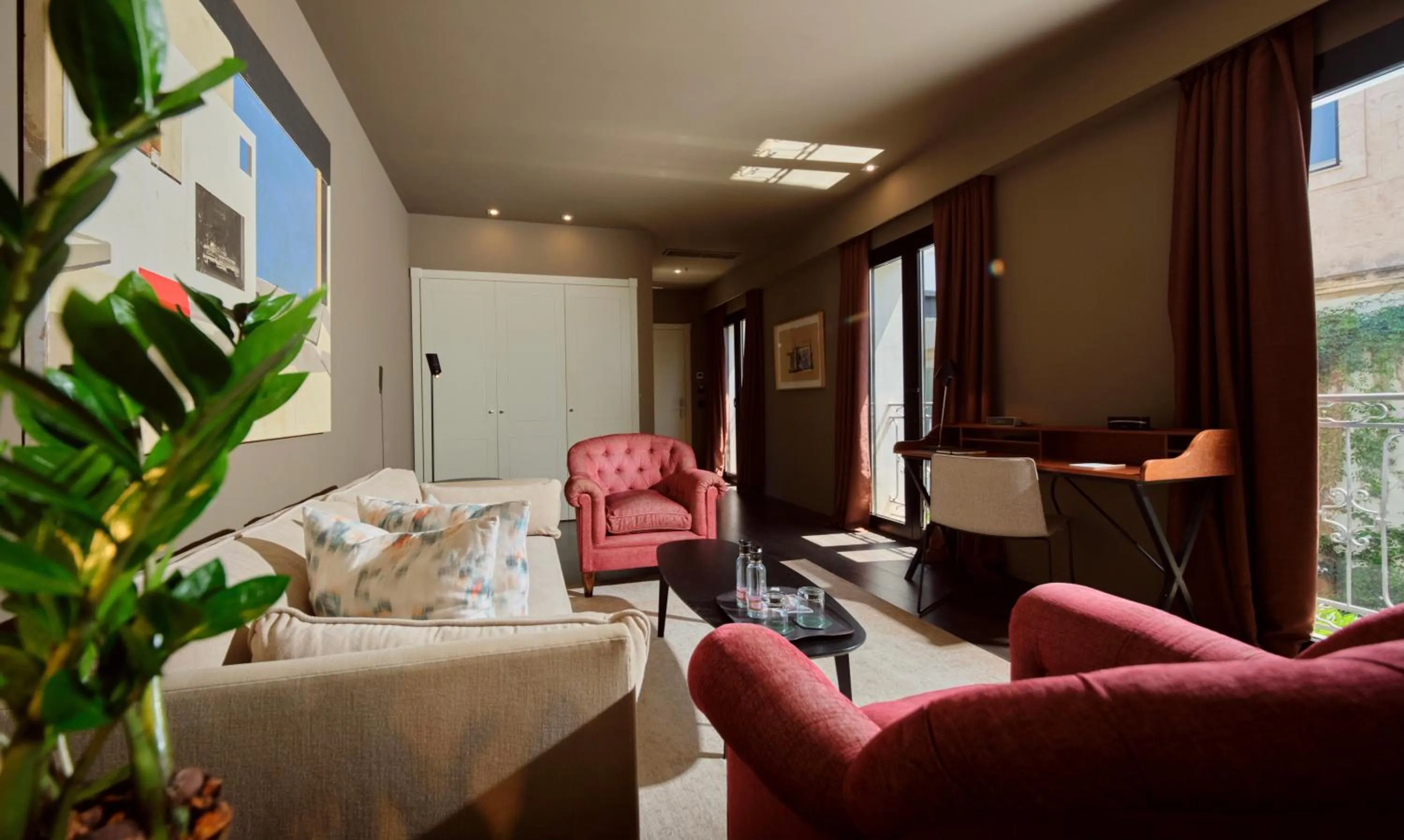 Living room in Can Alomar Hotel