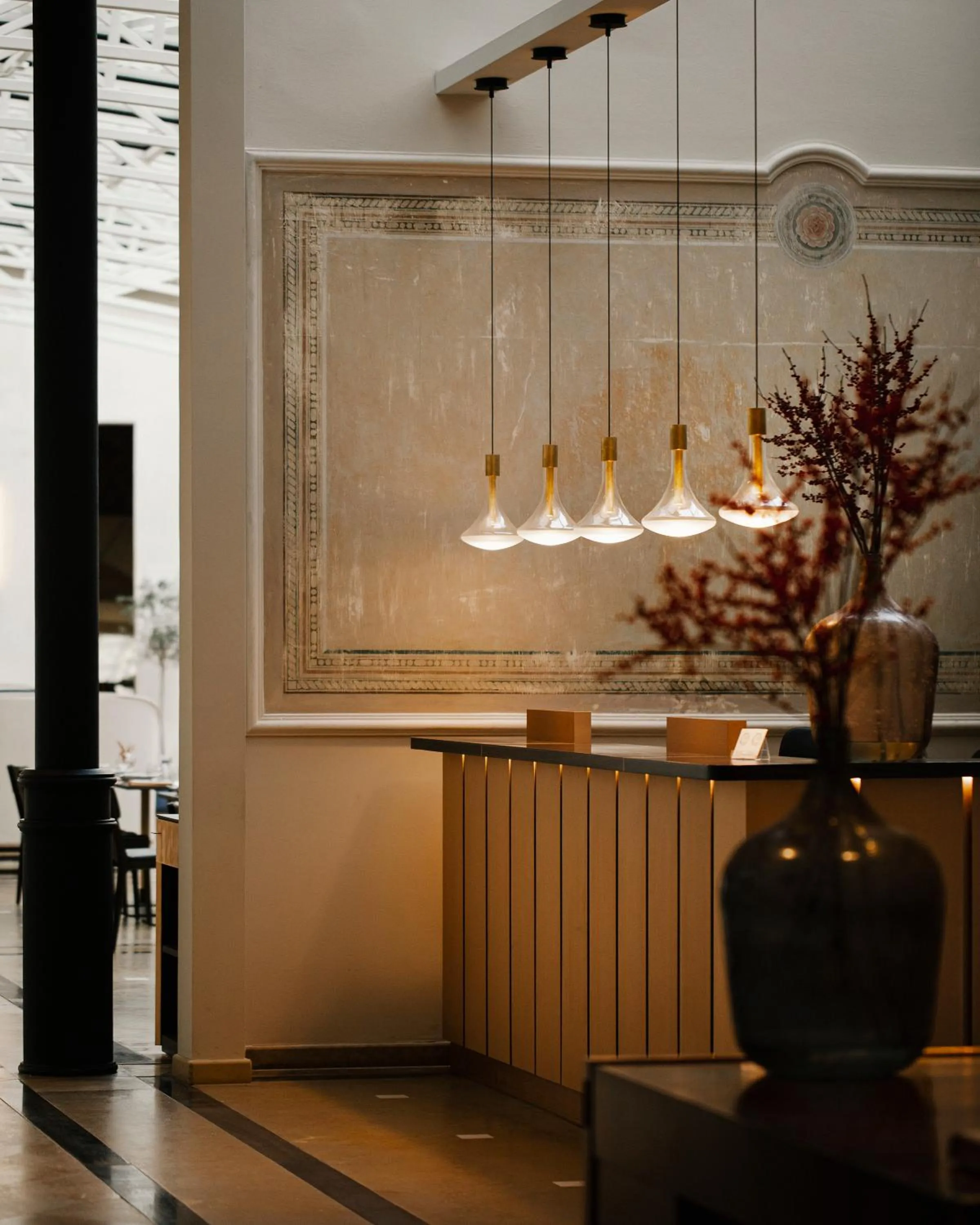 Lobby or reception in Hotel Pod Różą