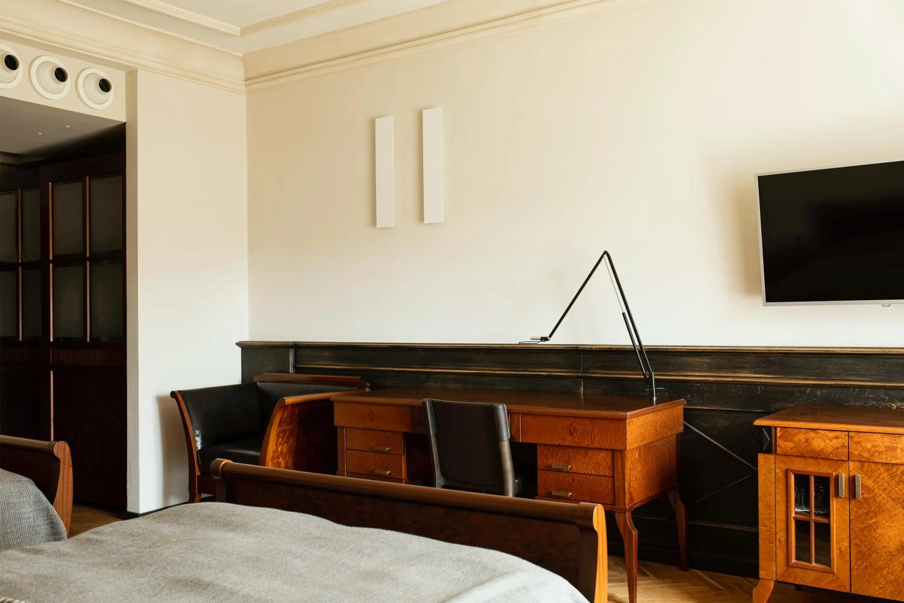 furniture, Bed in Hotel Pod Różą