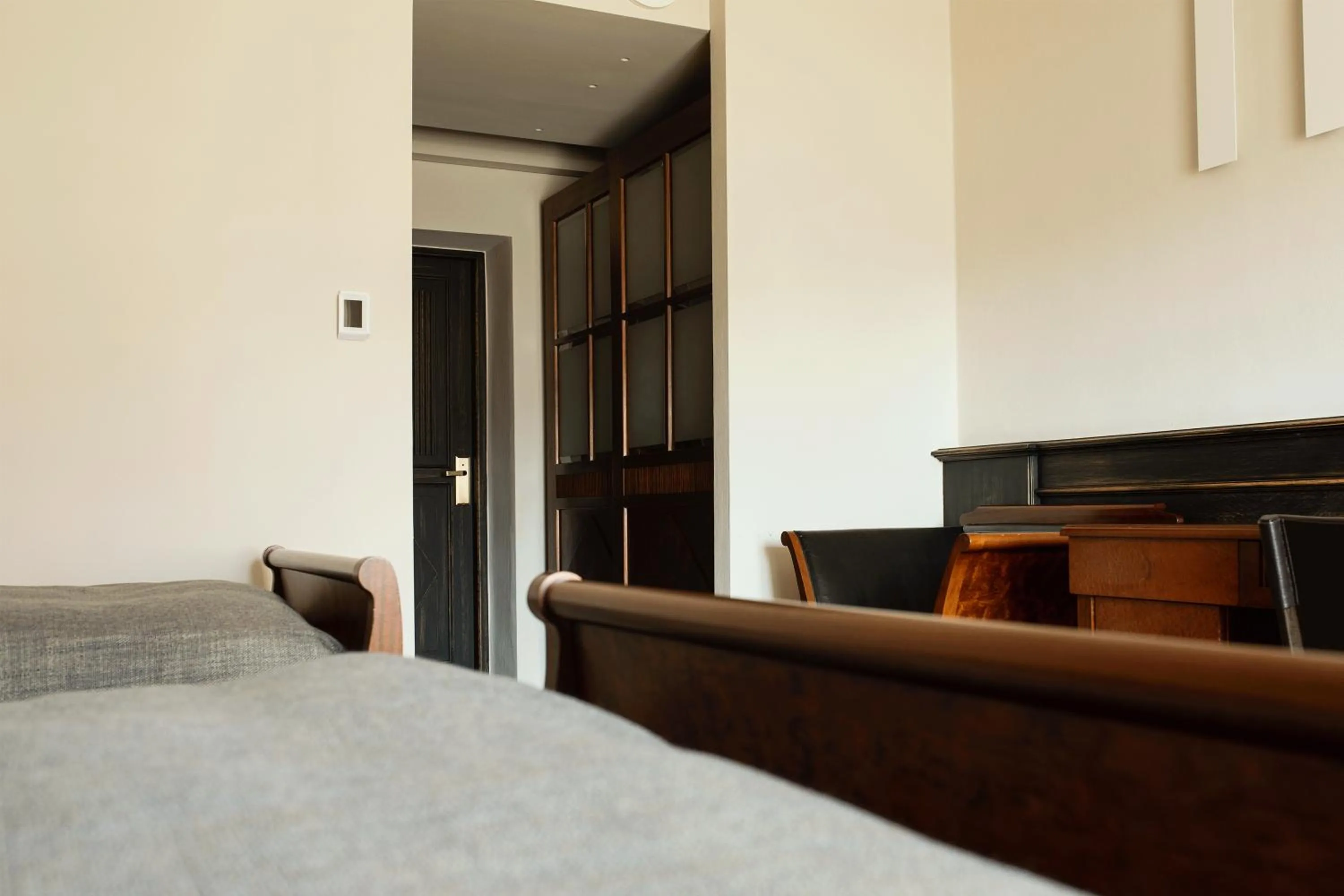 furniture, Bed in Hotel Pod Różą