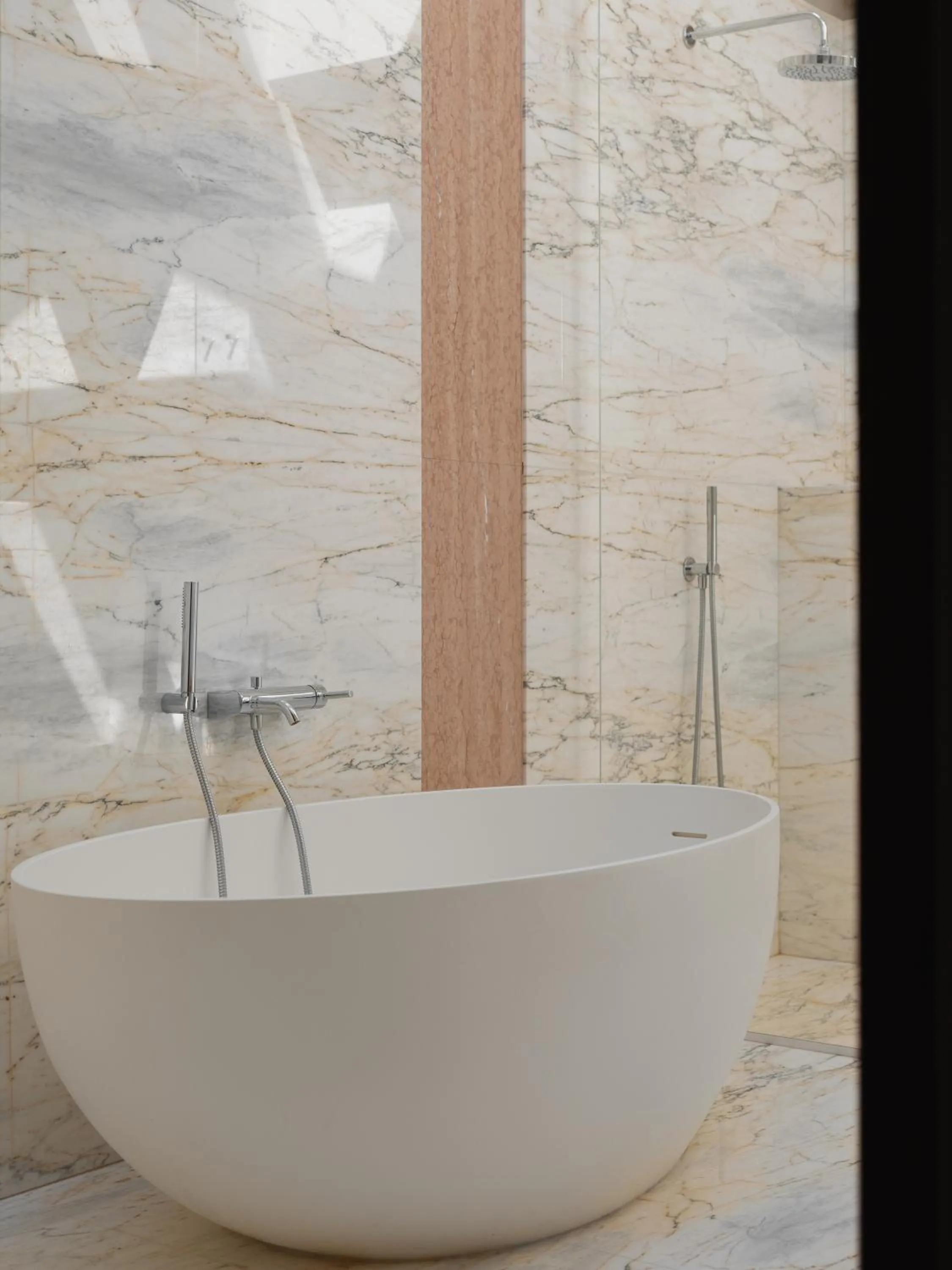 Bathroom in Hotel Pod Różą