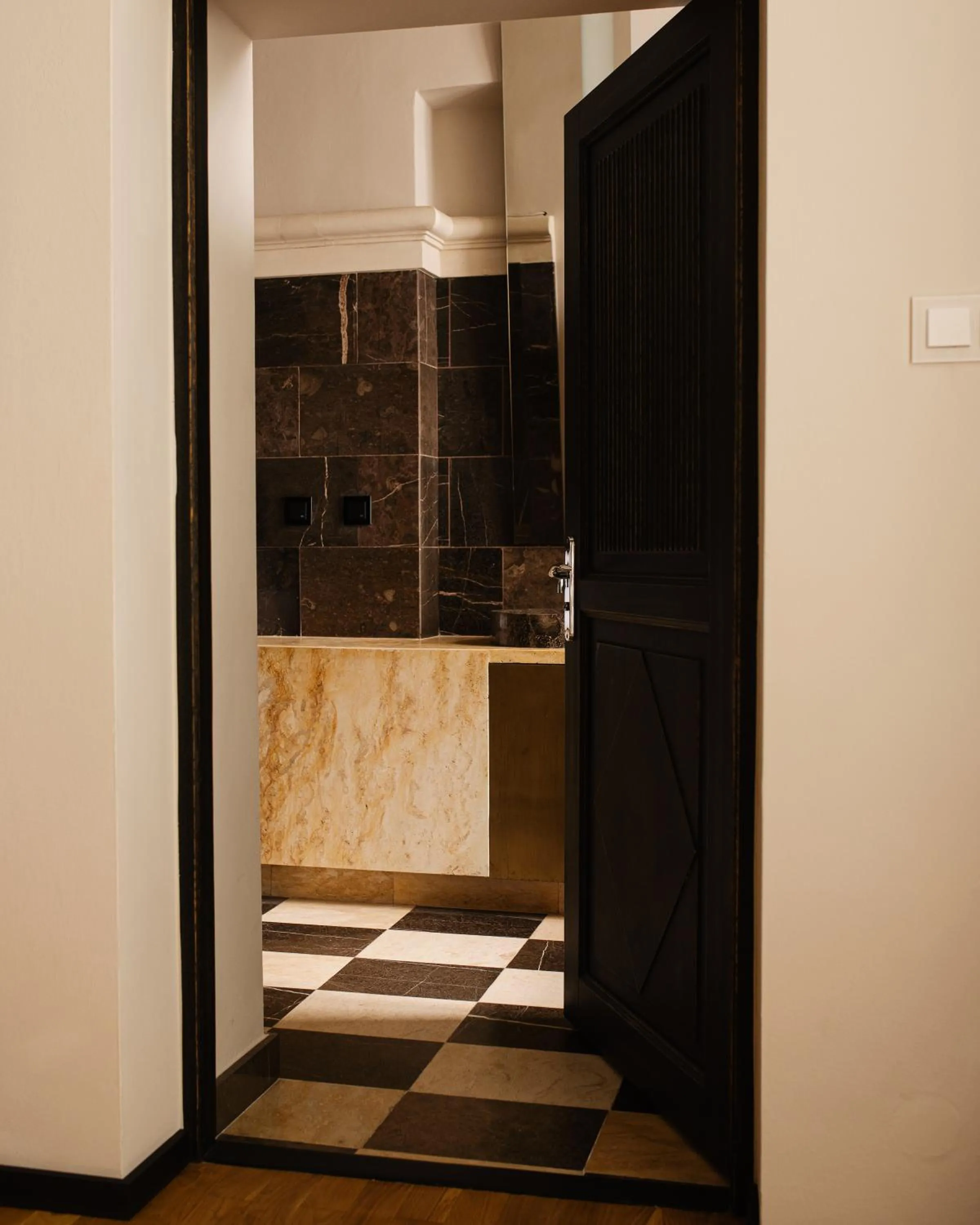 Bathroom in Hotel Pod Różą