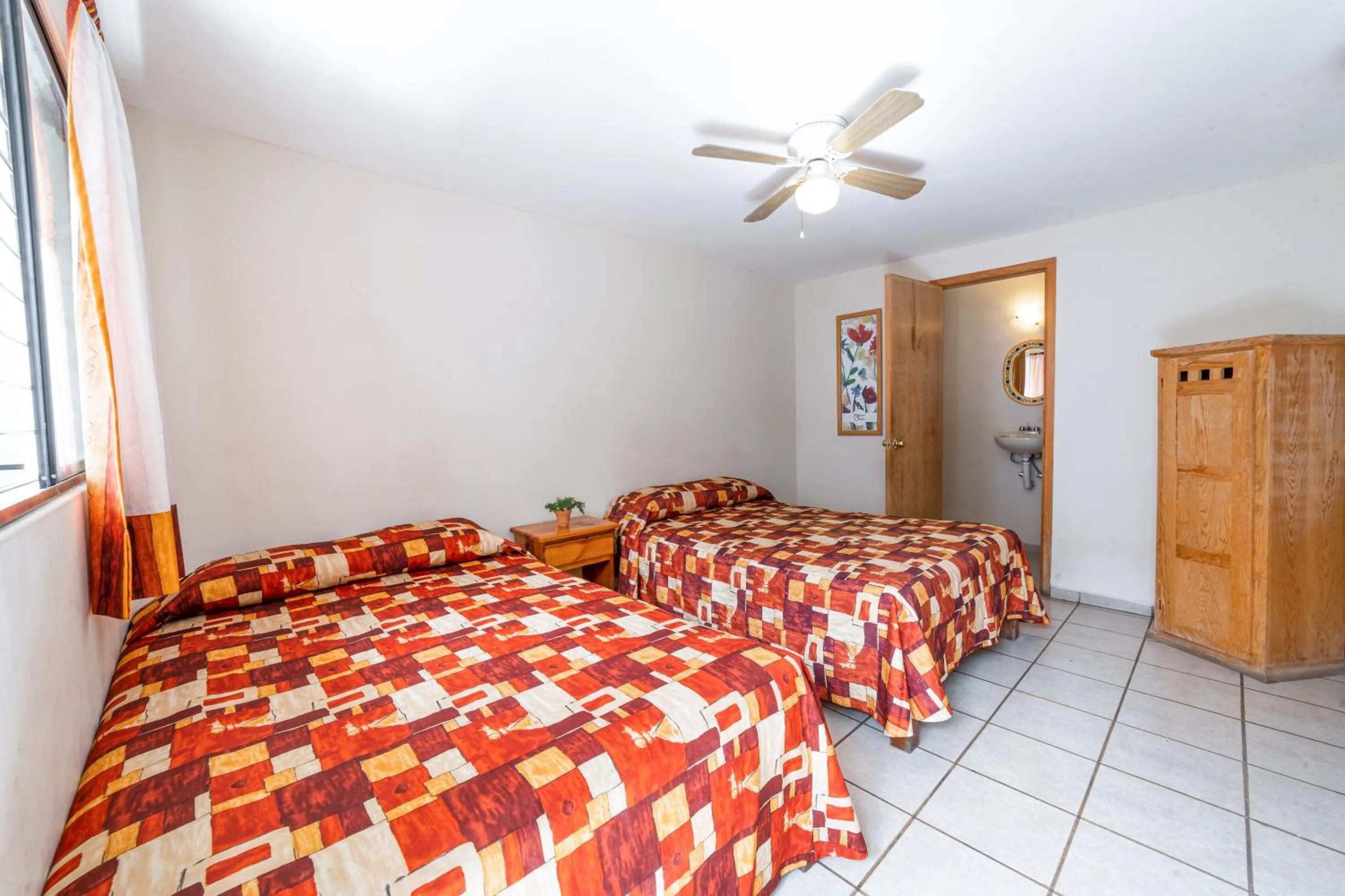 Bed in Hotel Meson de Isabel