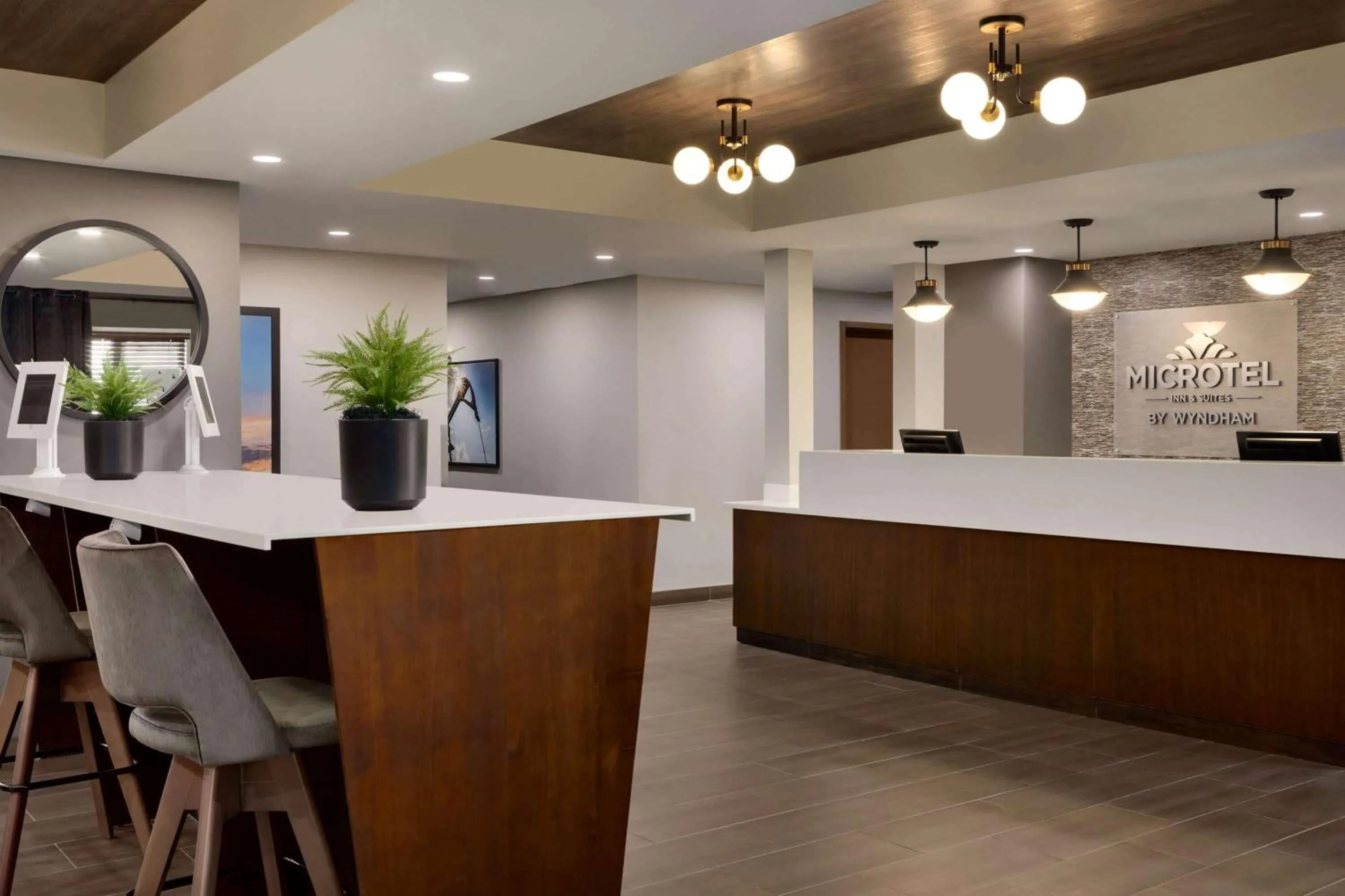 Lobby or reception in Microtel Inn and Suites by Wyndham Weyburn