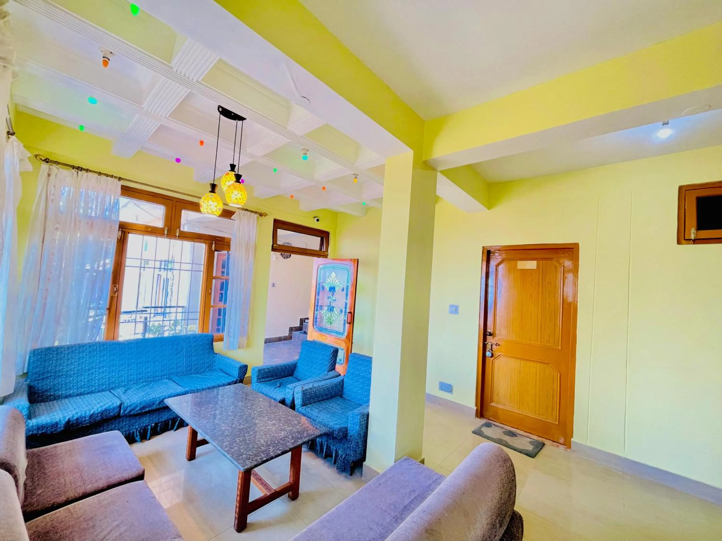 Decorative detail in Grand view lodge and Restaurant Dharamshala - Partial Prepayment required to confirm booking