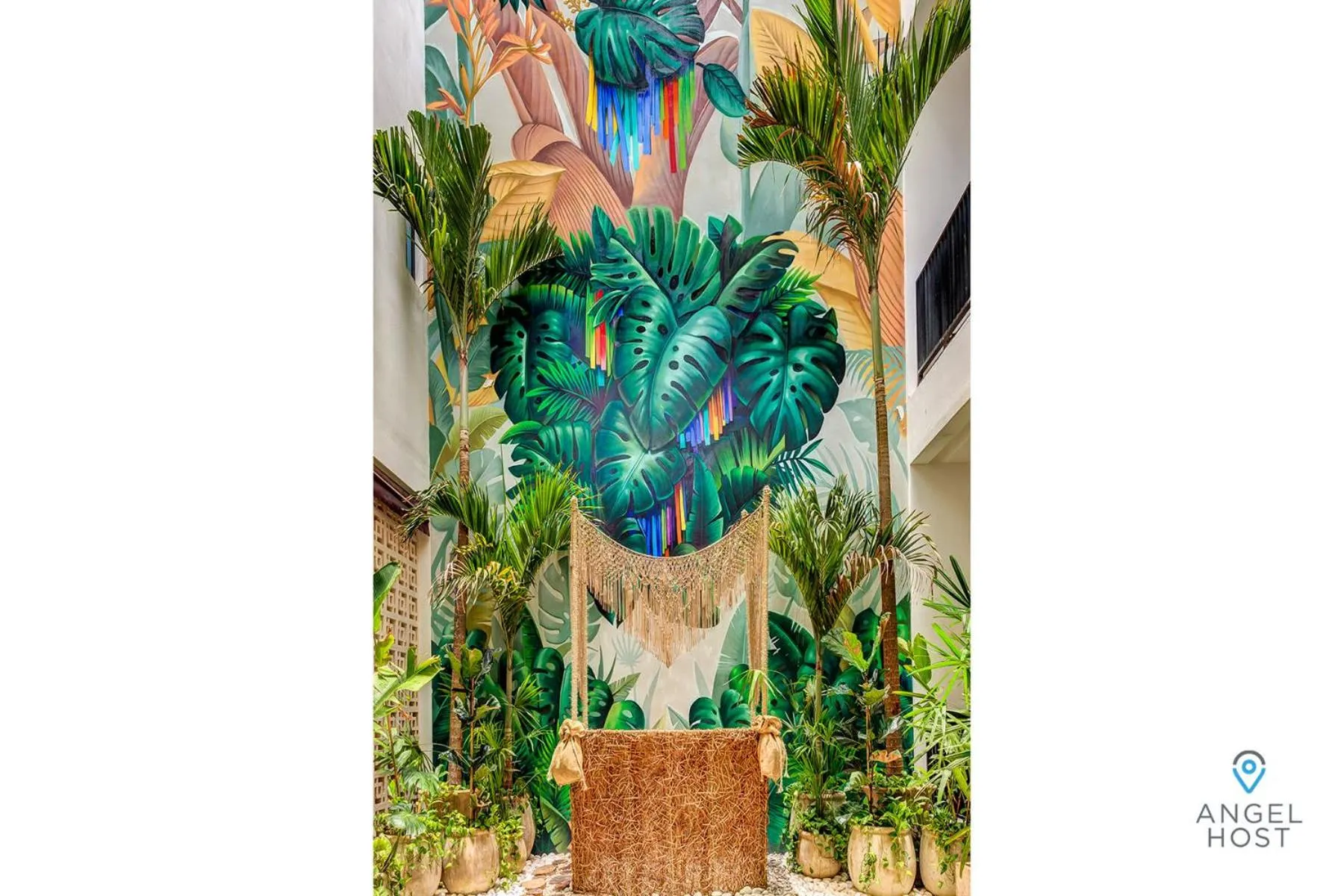 Decorative detail in Chic Condotel with Roof Pool 10-Min Walk to Beach