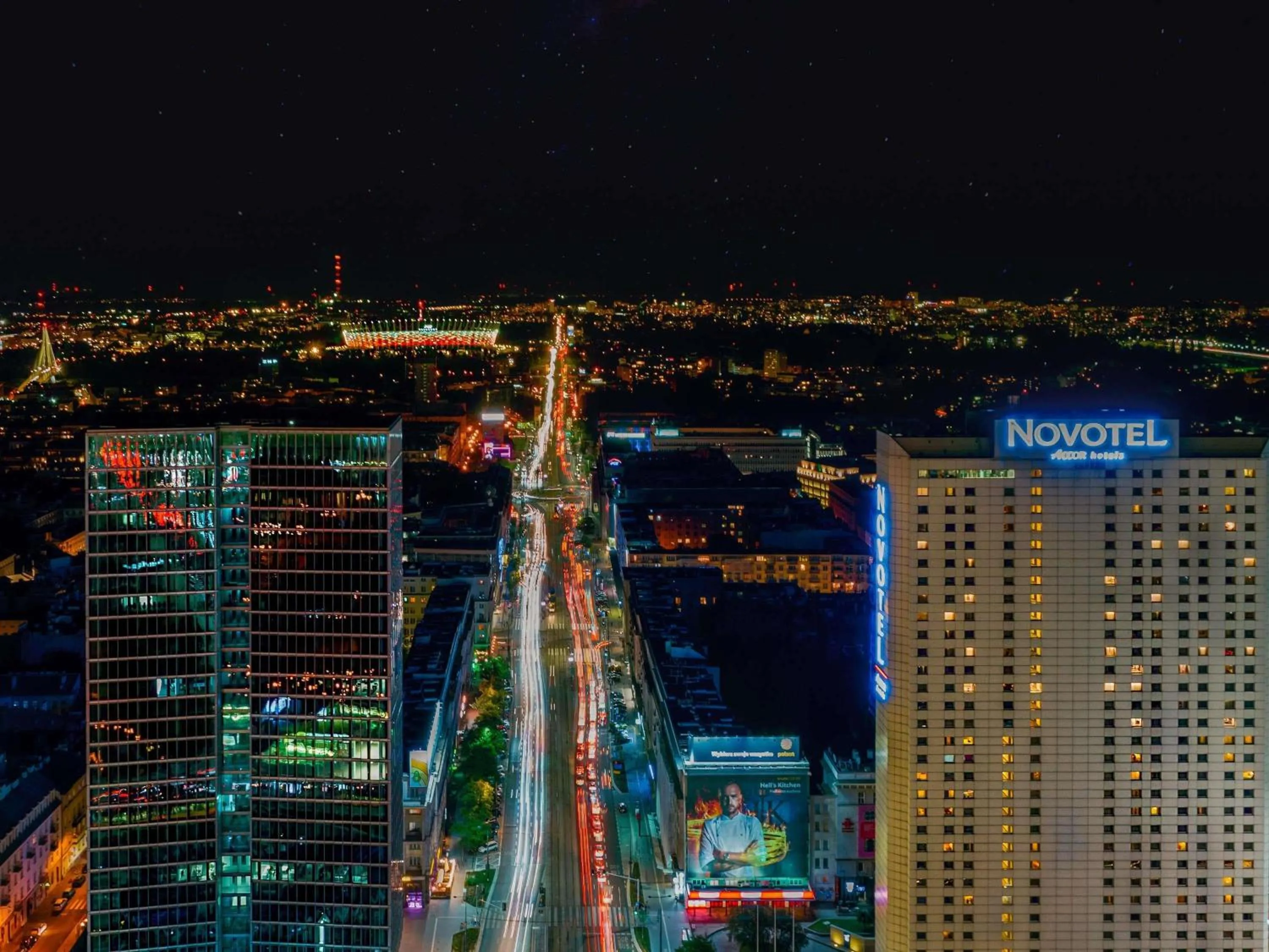 Property building in Novotel Warszawa Centrum