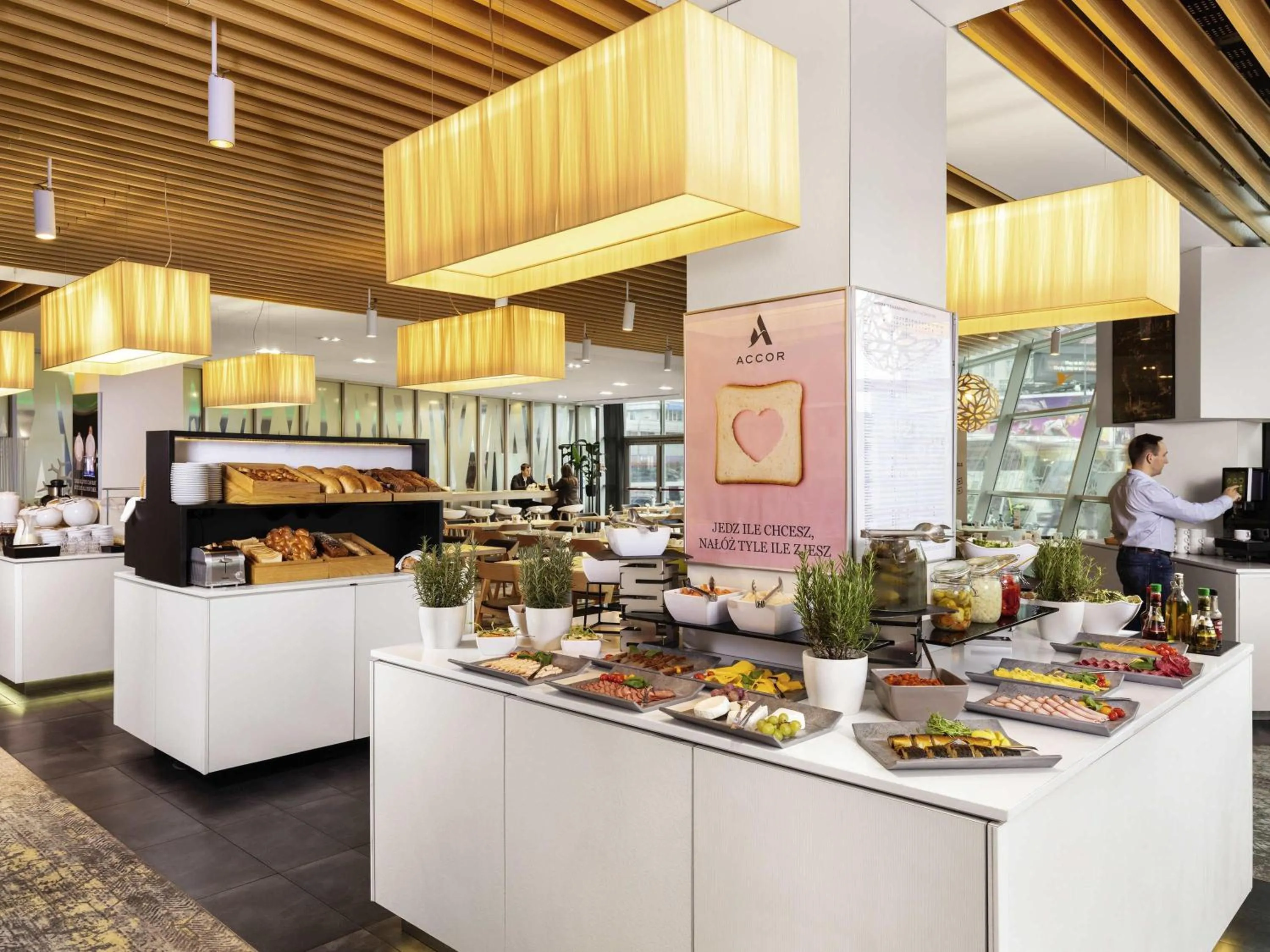 Breakfast in Novotel Warszawa Centrum