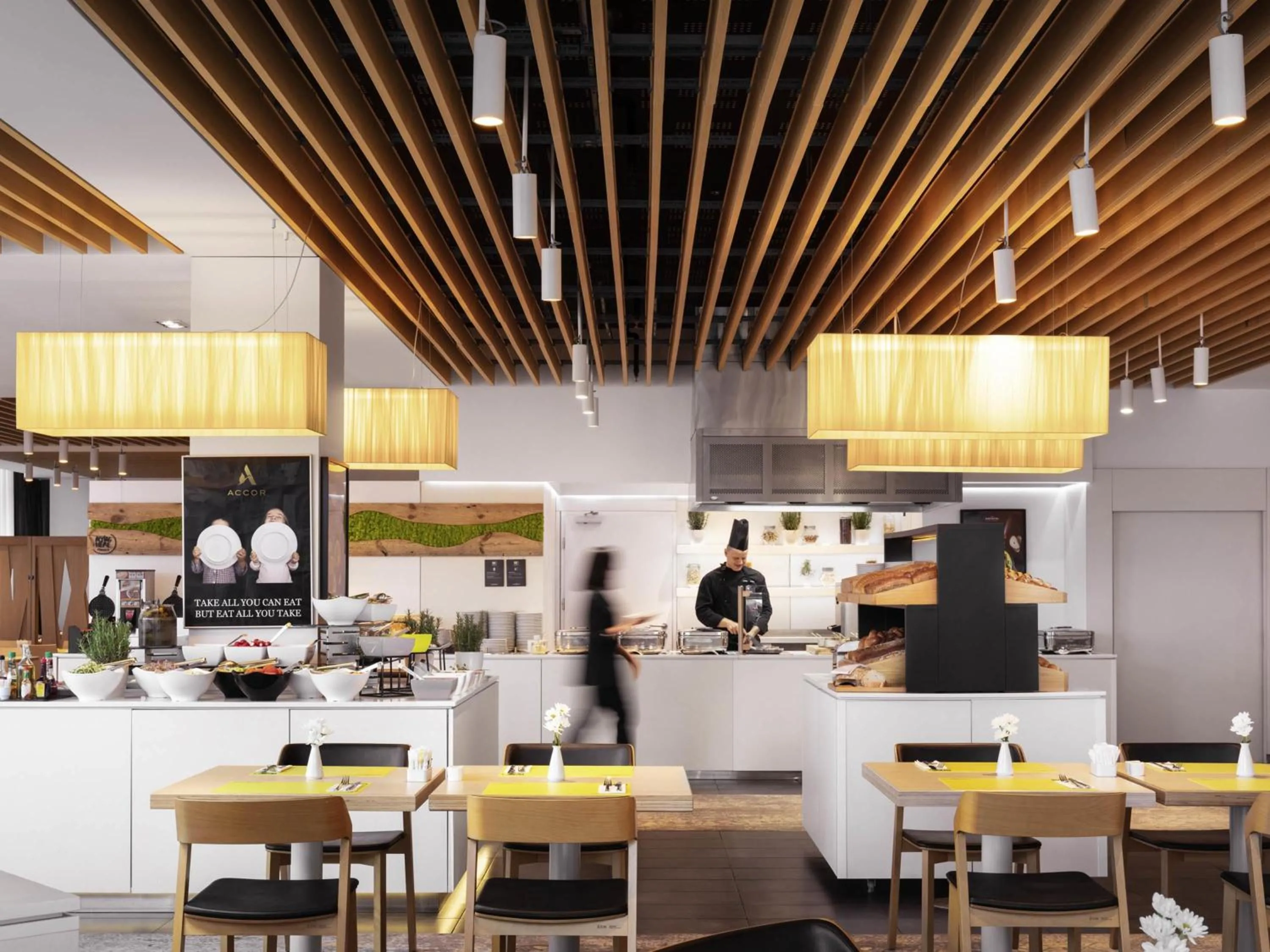 Restaurant/places to eat in Novotel Warszawa Centrum