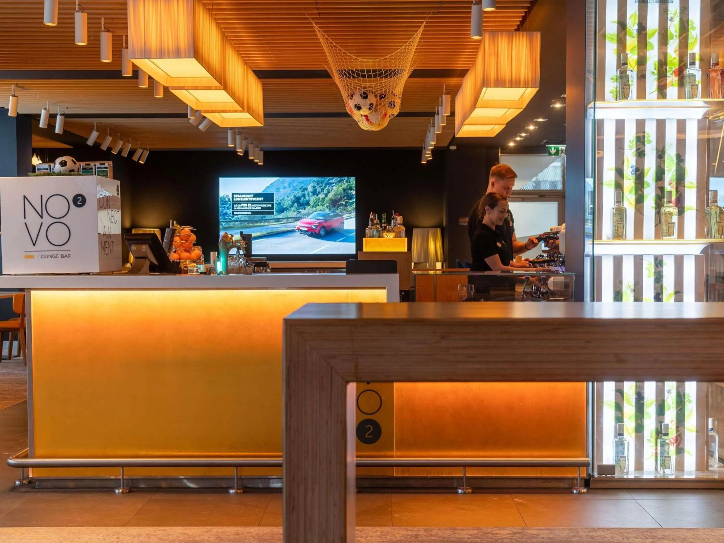 Lounge or bar in Novotel Warszawa Centrum