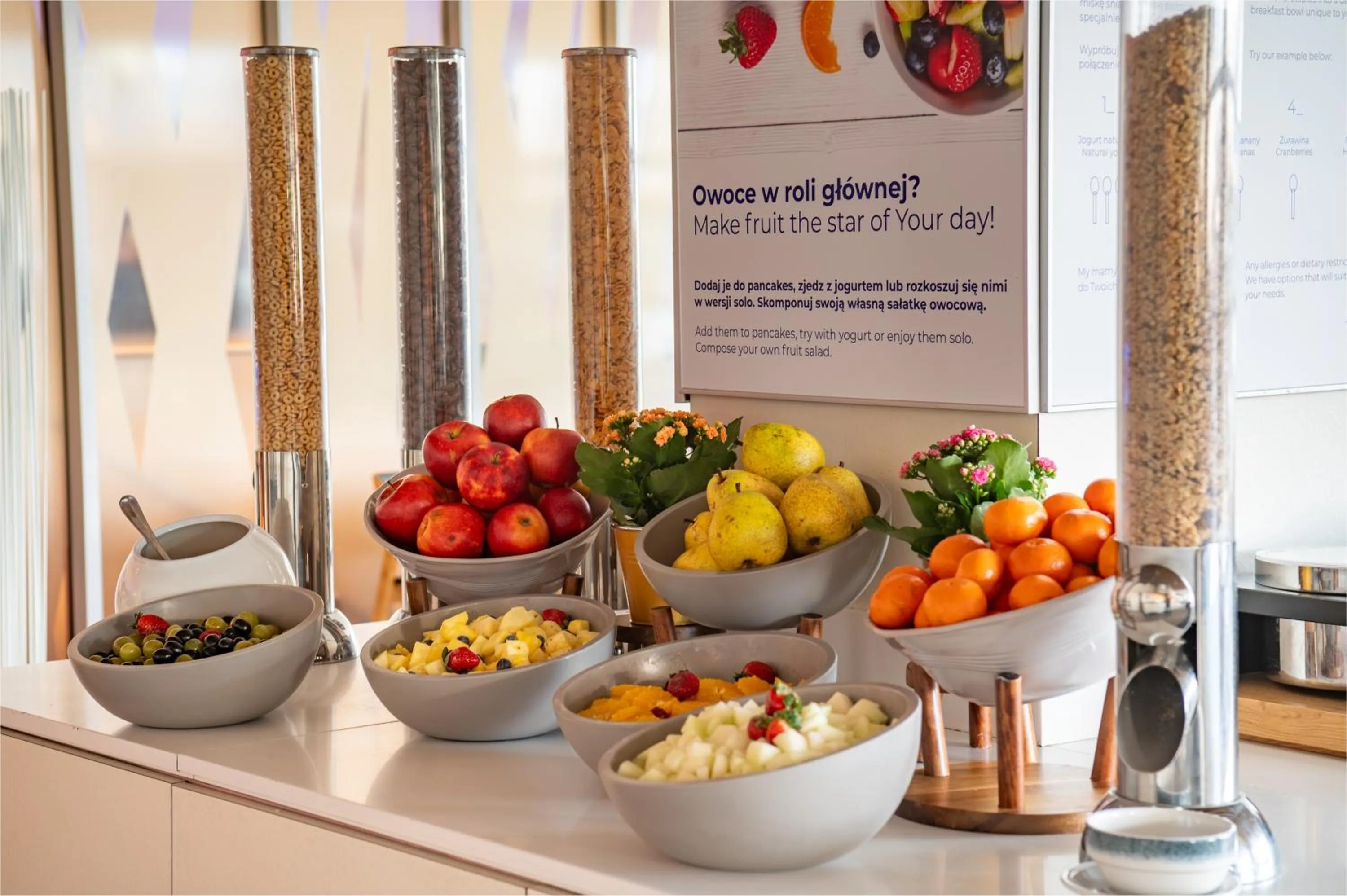 Breakfast in Novotel Warszawa Centrum