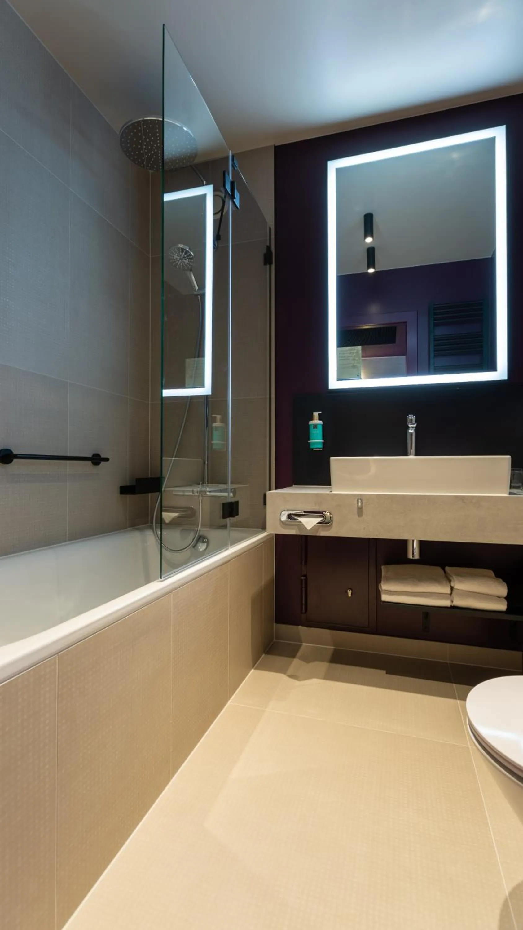 Toilet in Novotel Warszawa Centrum