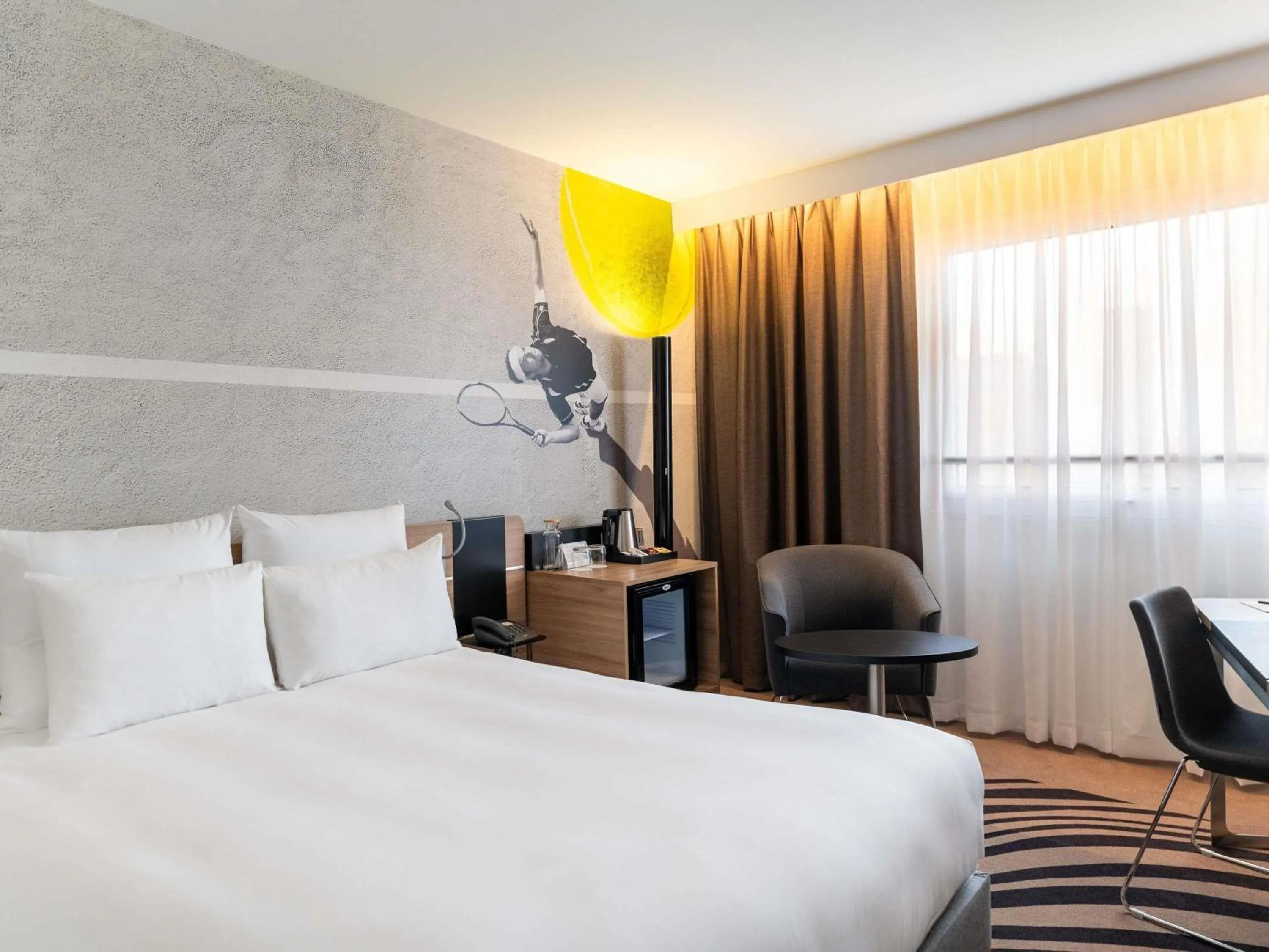 Bedroom, Bed in Novotel Warszawa Centrum