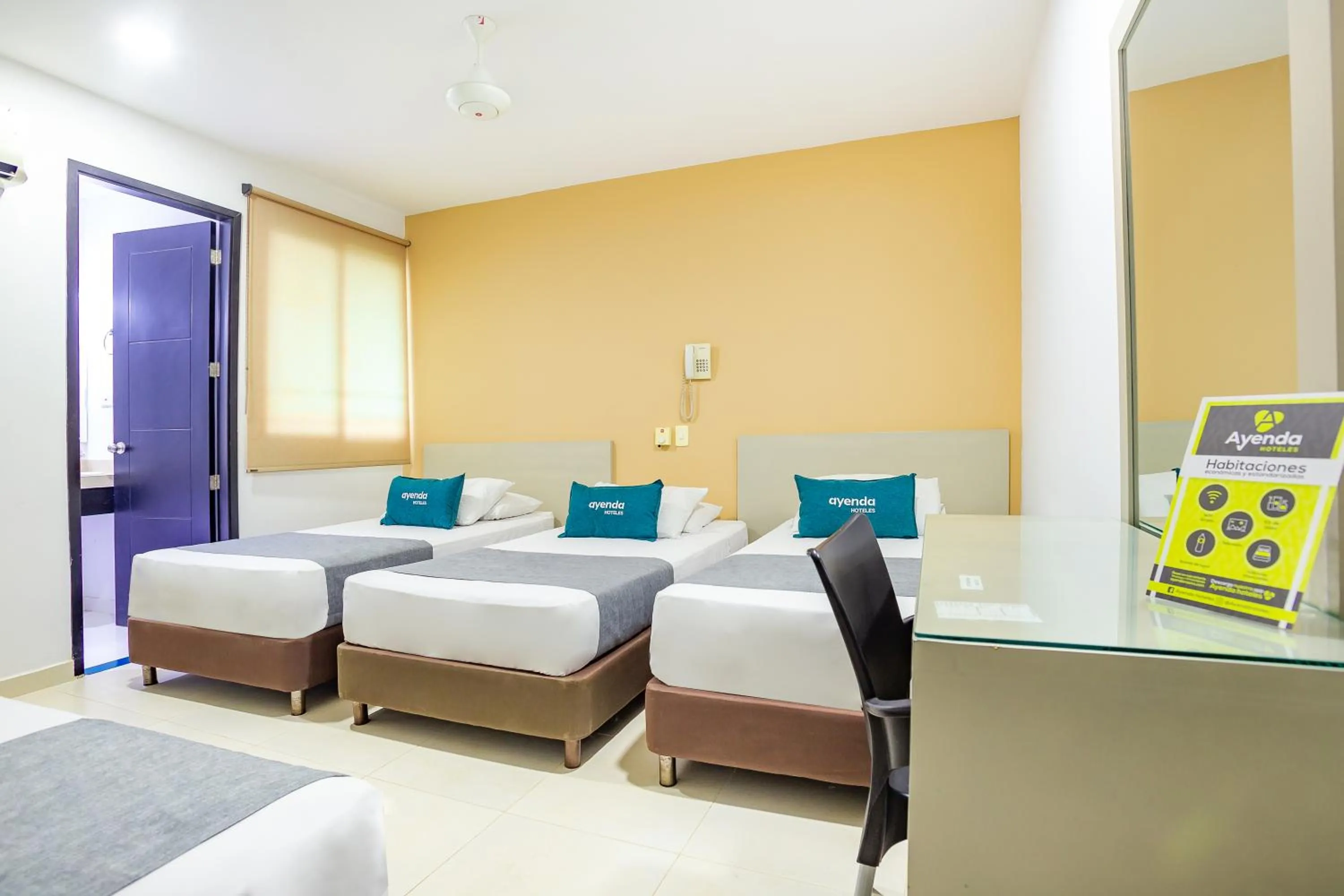 Photo of the whole room, Bed in Hotel Ayenda Monteria Central