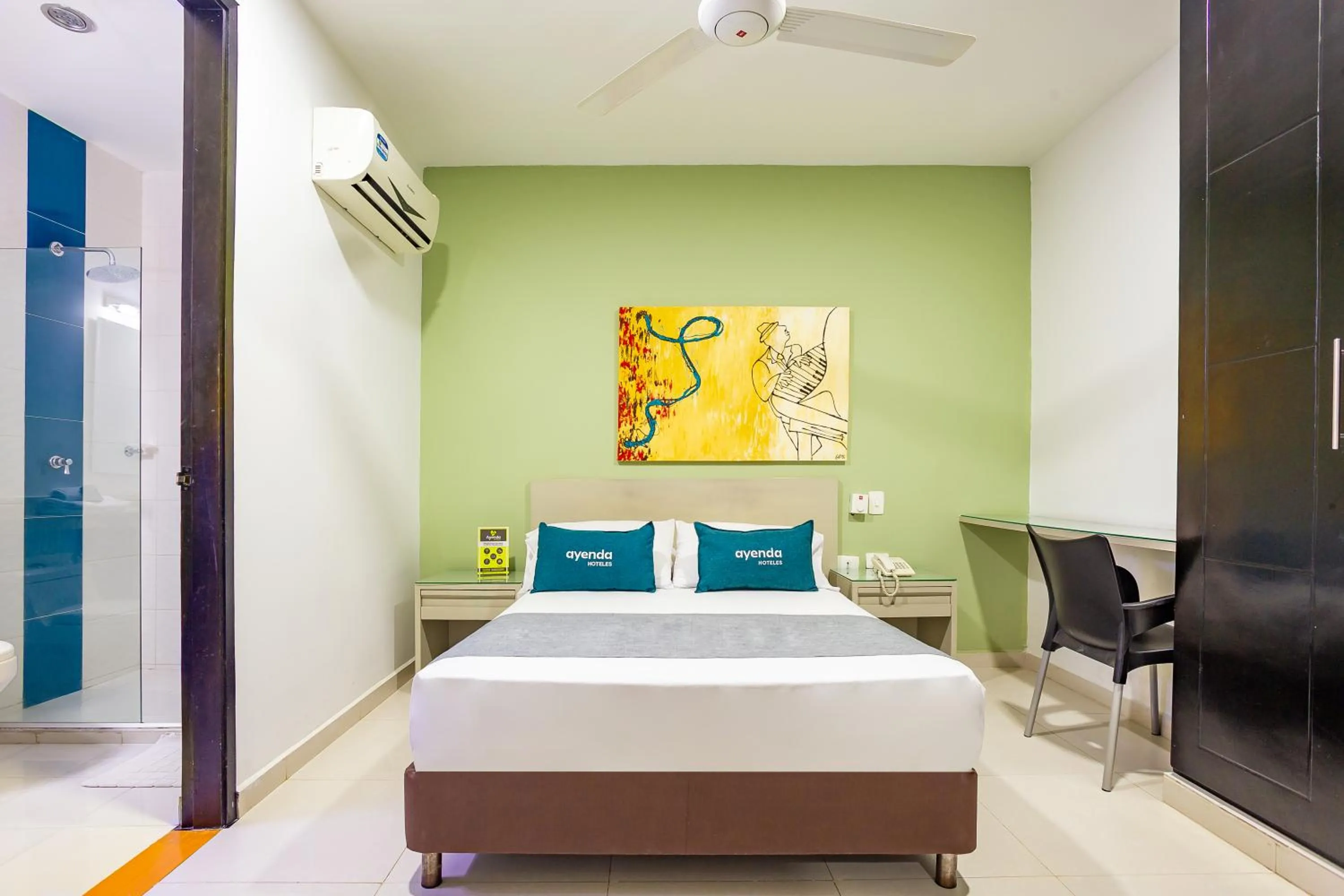 Bedroom, Bed in Hotel Ayenda Monteria Central