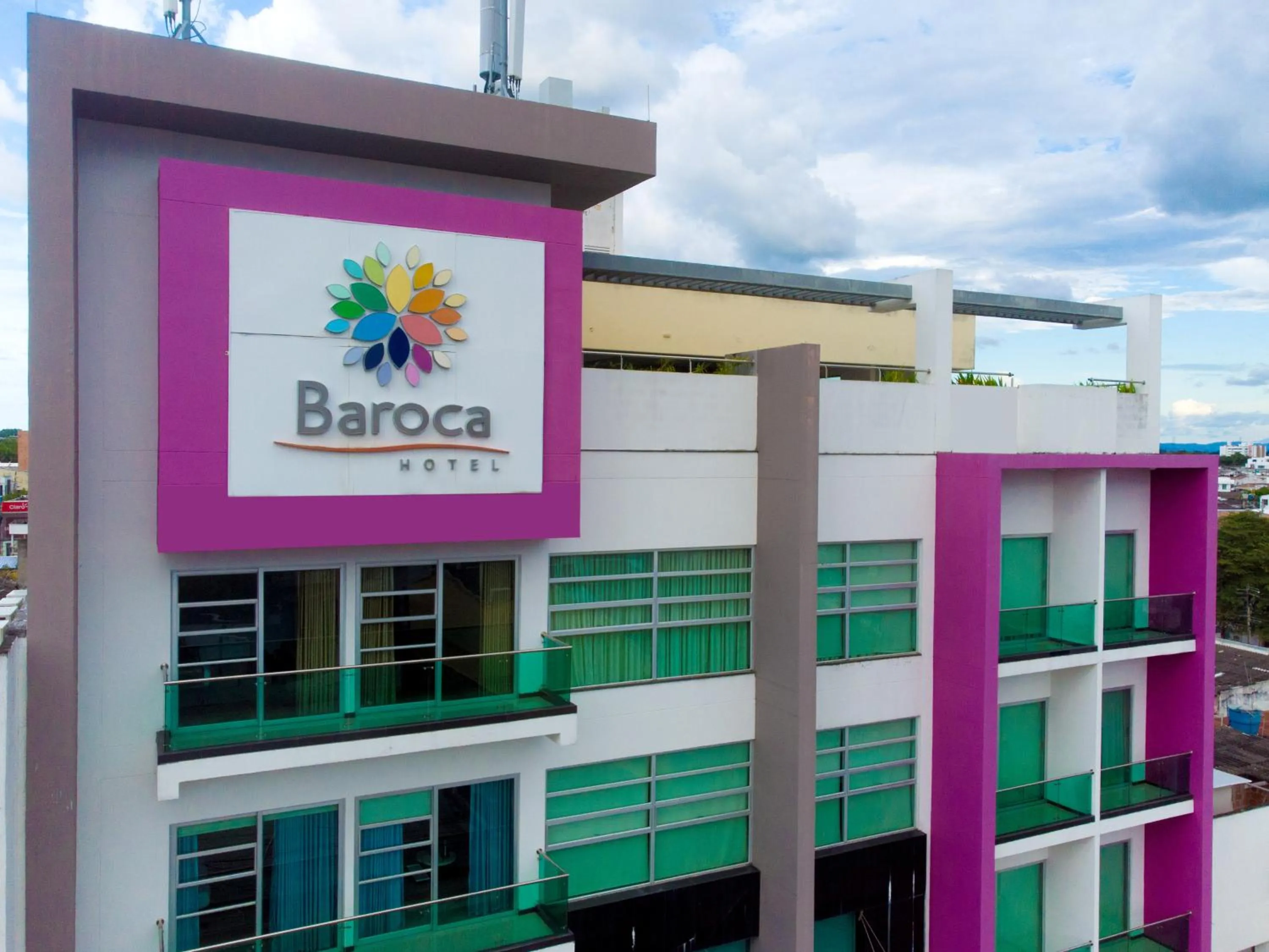 Property building in Hotel Baroca